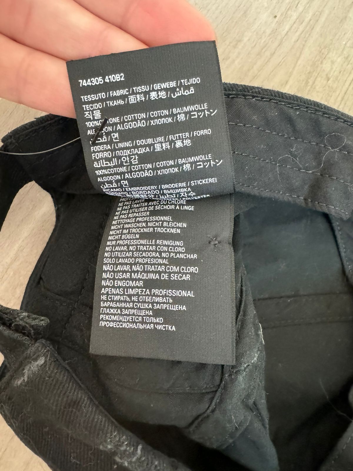 Balenciaga Balenciaga Unreleased Upcycled Femme Cap Size ONE SIZE - 4 Thumbnail