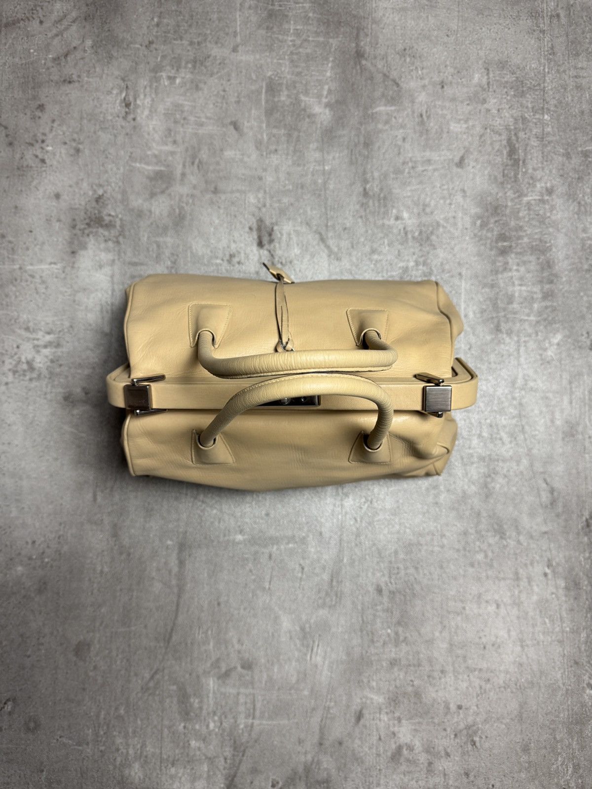 Prada Prada Vintage Beige Doctor Style Bag Size ONE SIZE - 7 Thumbnail