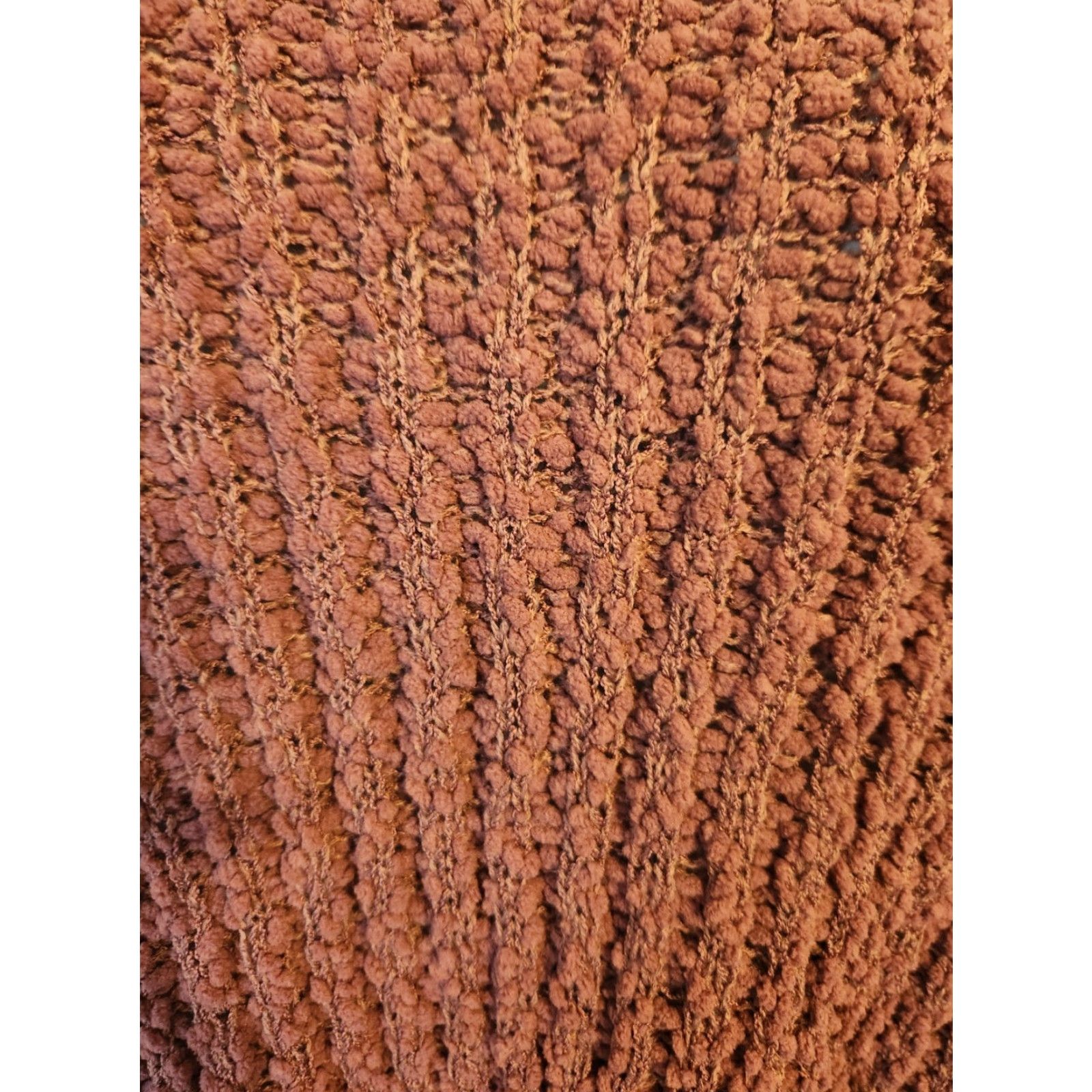 Pinko Wallpapher Pink Ribbed Popcorn Long Sleeve Sweater 2X XXL Women's Pullover Split Round Neck Casual Knit Size XXL / US 16-18 / IT 52-54 - 3 Thumbnail