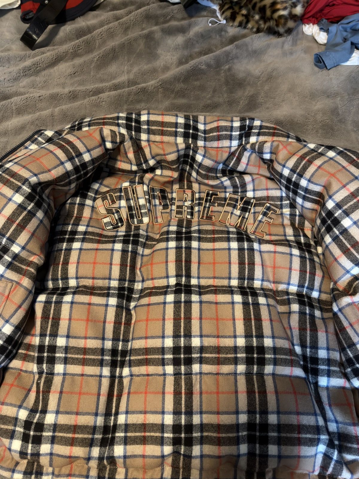 Supreme Supreme Reversible Puffer Size US L / EU 52-54 / 3 - 2 Thumbnail