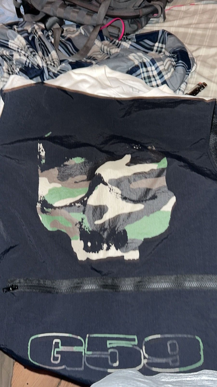 G59 Records G59 black and camo vest Size US XL / EU 56 / 4 - 1 Thumbnail