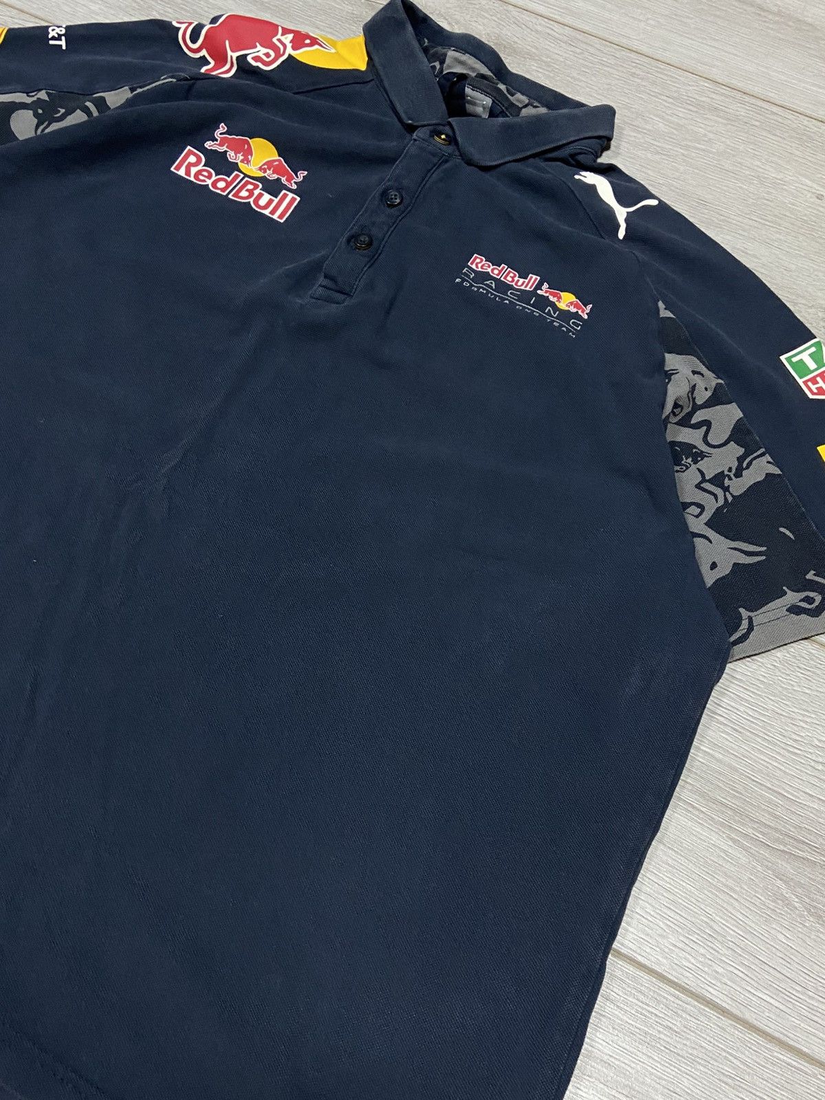 Puma × Red Bull Puma Red Bull Pirelli vintage racing shirt polo Size US XL / EU 56 / 4 - 5 Thumbnail