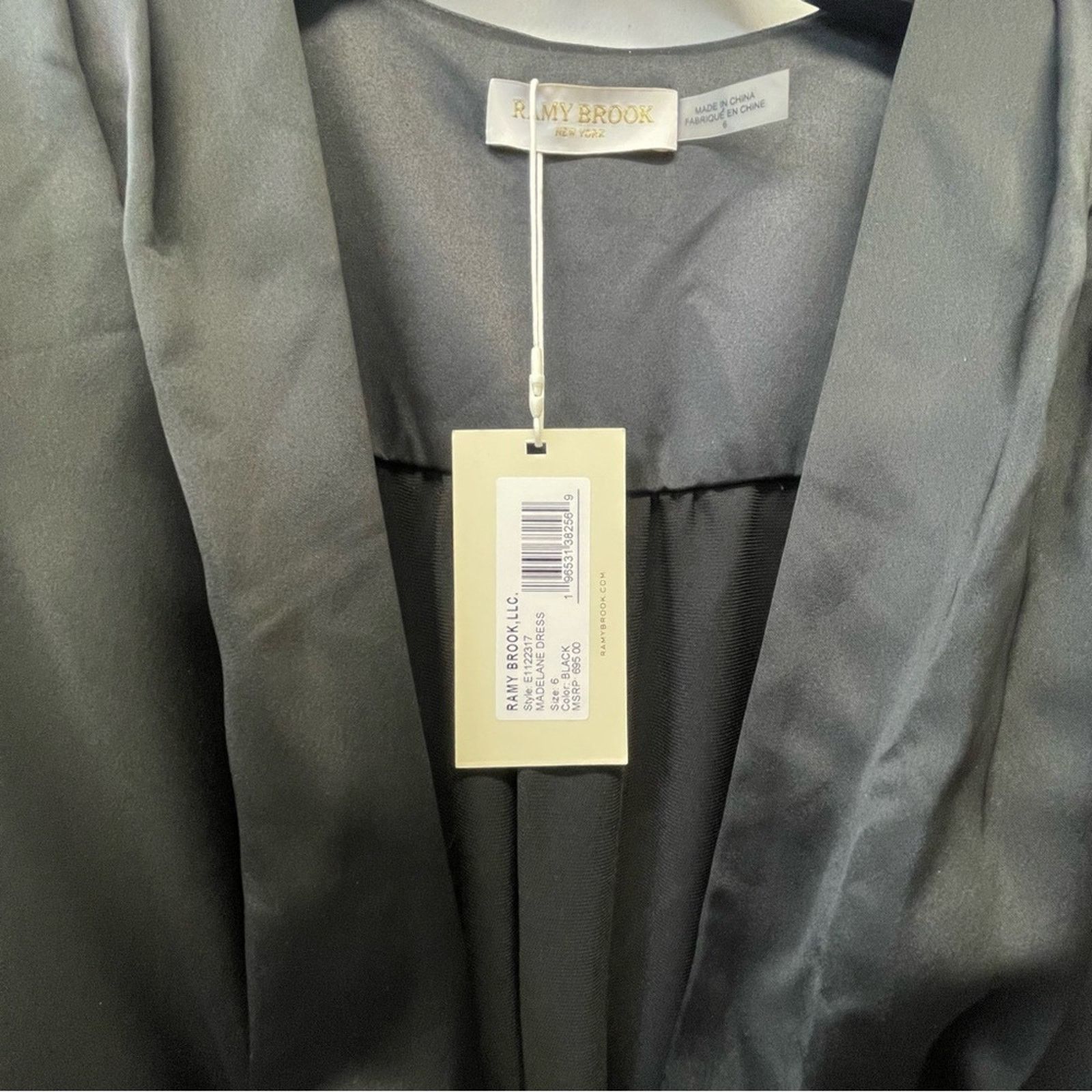 Ramy Brook NWT Ramy Brook Madelane Black Evening Gown Maxi Dress size 6 Size M / US 6-8 / IT 42-44 - 7 Thumbnail