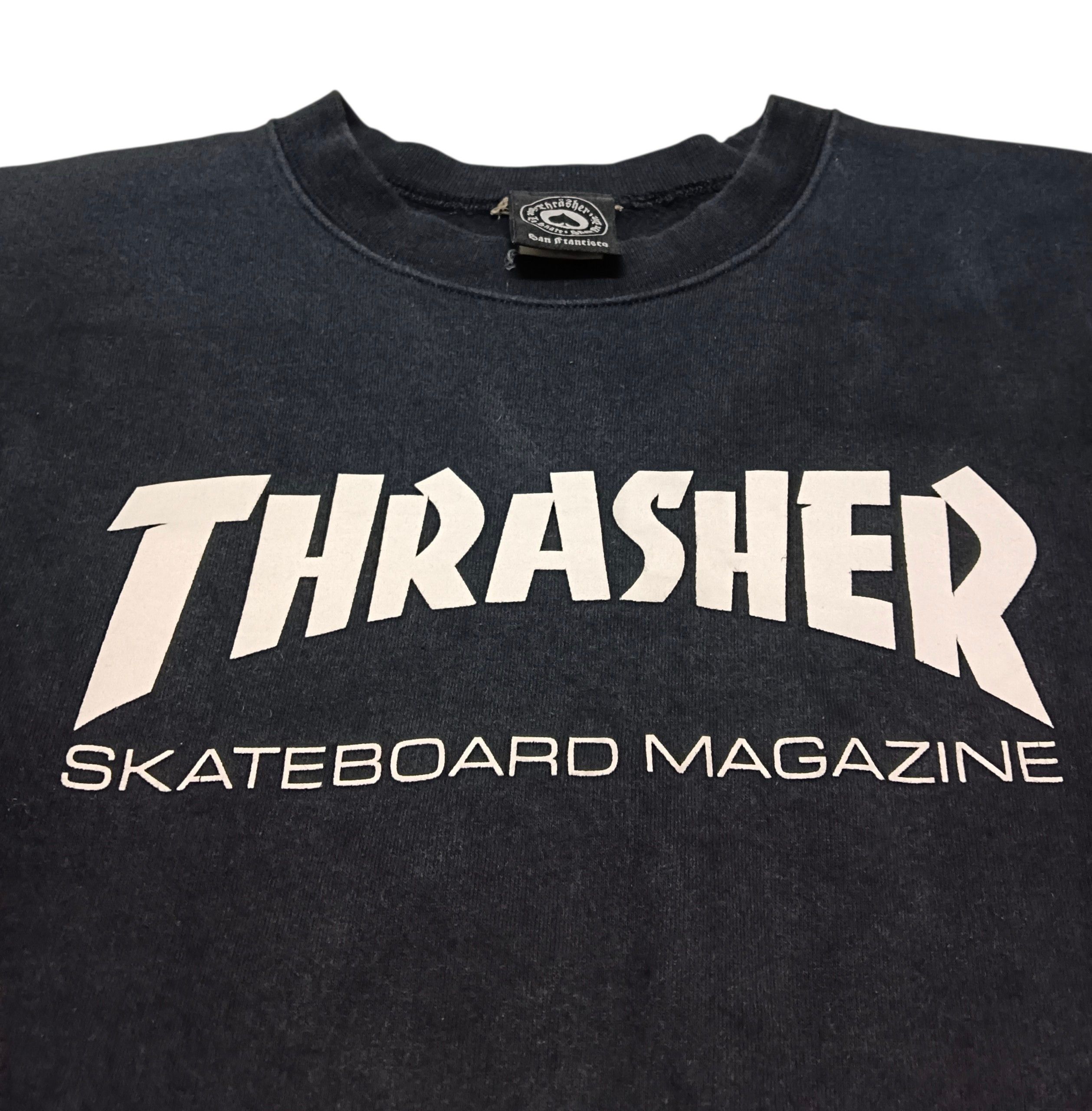 Thrasher Vintage Thrasher Skateboard Sweatshirt Size US M / EU 48-50 / 2 - 3 Thumbnail