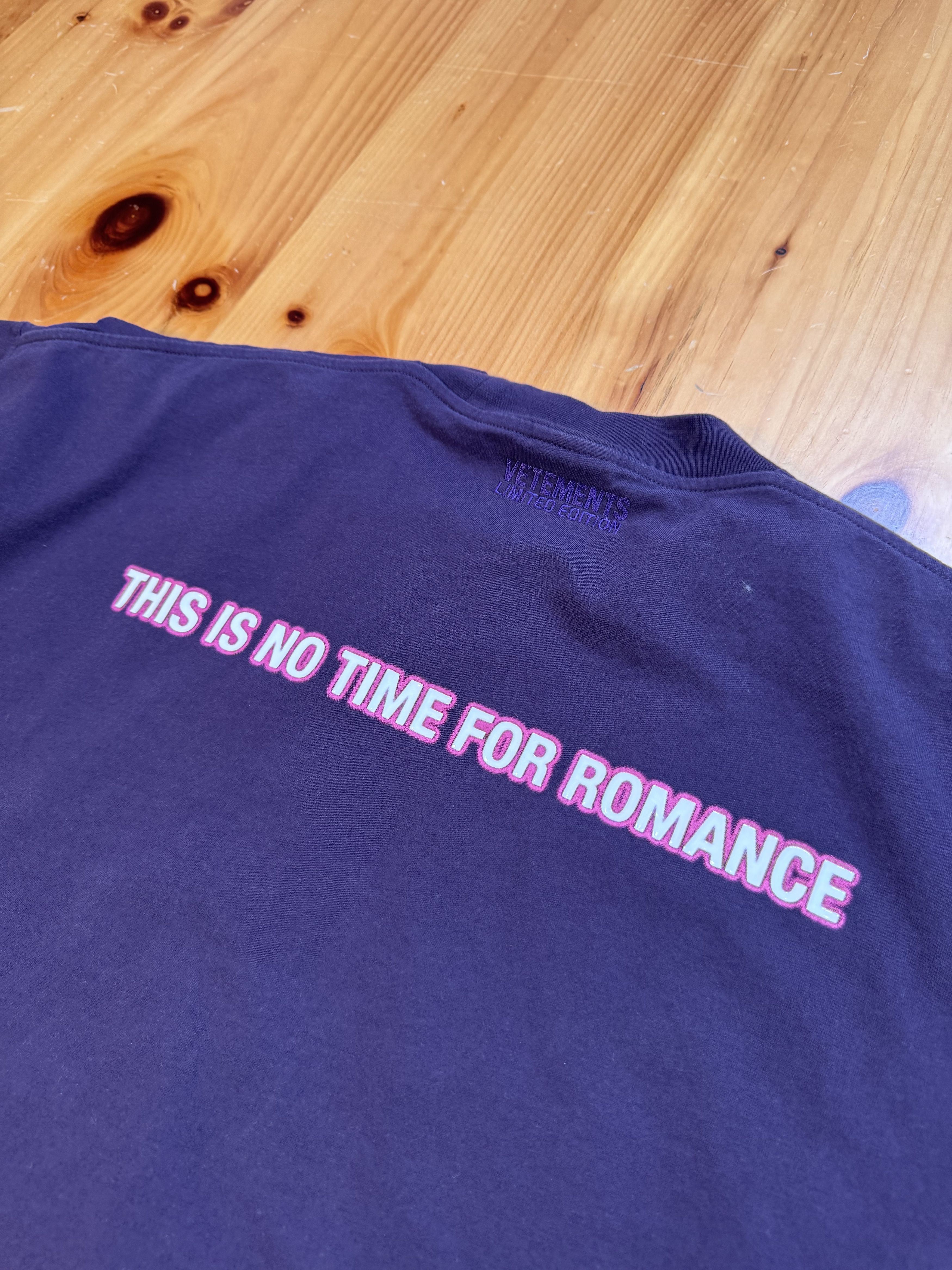 Vetements Vetements FW 21 No time for romance cupid t shirt Size US L / EU 52-54 / 3 - 11 Thumbnail
