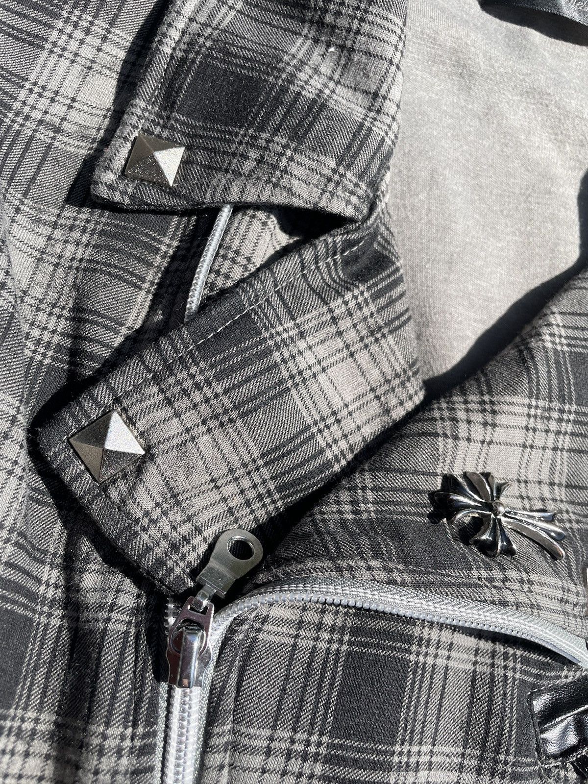 If Six Was Nine 2000s Beaumere Studded Zip Jacket Japanese archive Vkei Size US XS / EU 42 / 0 - 8 Thumbnail