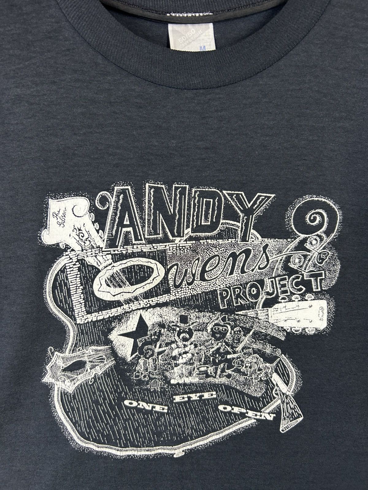 Band Tees × Jerzees × Vintage Vintage Sunfaded Andy Owens Project Japan Tour Size US M / EU 48-50 / 2 - 2 Thumbnail