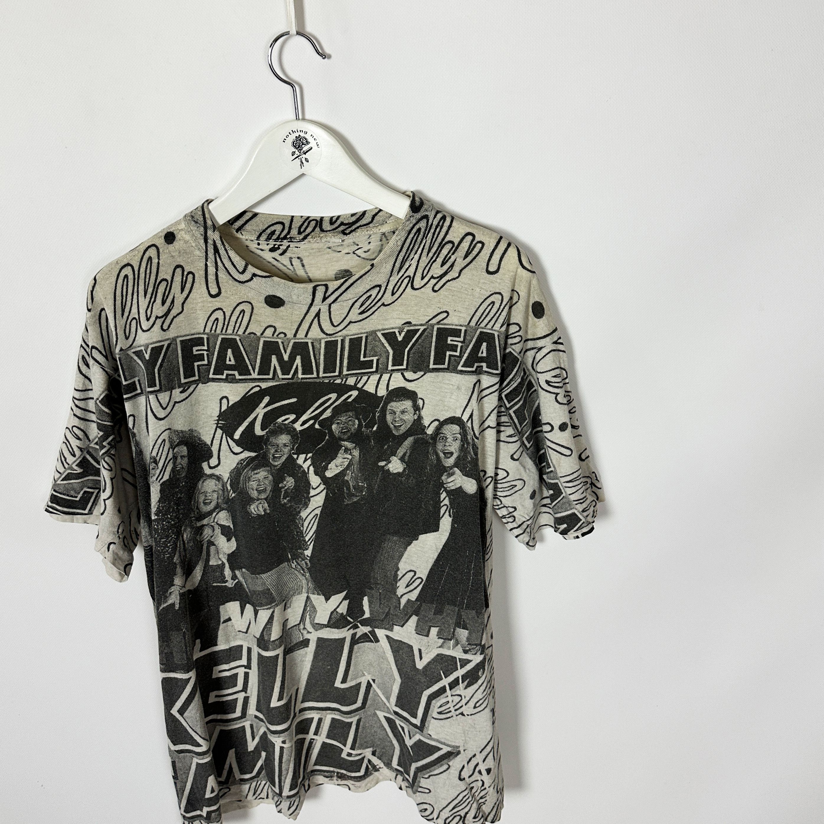 Band Tees vintage 90s The Kelly Family tee backstreet boys aop abba Size US M / EU 48-50 / 2 - 2 Thumbnail