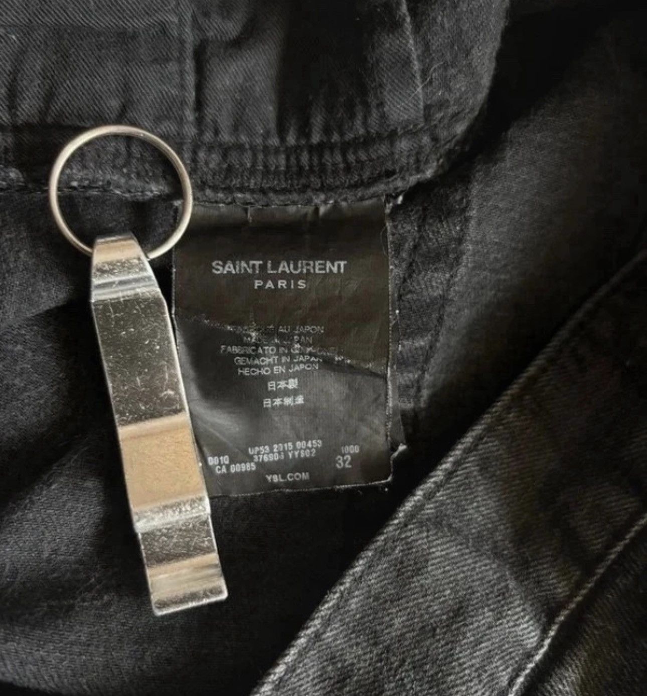 Saint Laurent Paris Saint Laurent Paris by Hedi Slimane Denim Jeans Size US 32 / EU 48 - 7 Thumbnail