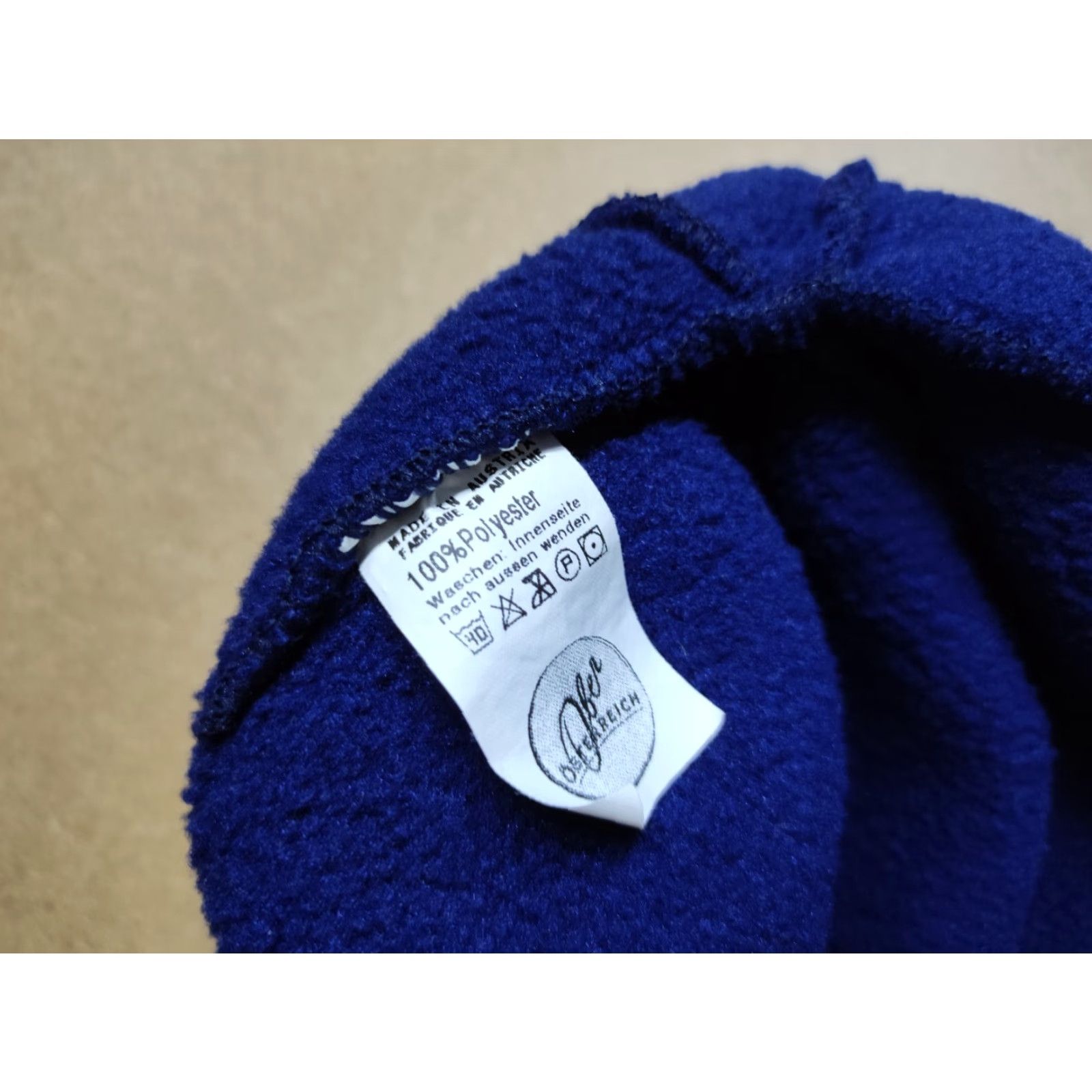 Vintage VINTAGE Eisbar Beanie Hat Unisex Adults One Size Blue Fleece Lined Thermal Ear Flap OSFA Size US M / EU 48-50 / 2 - 8 Thumbnail