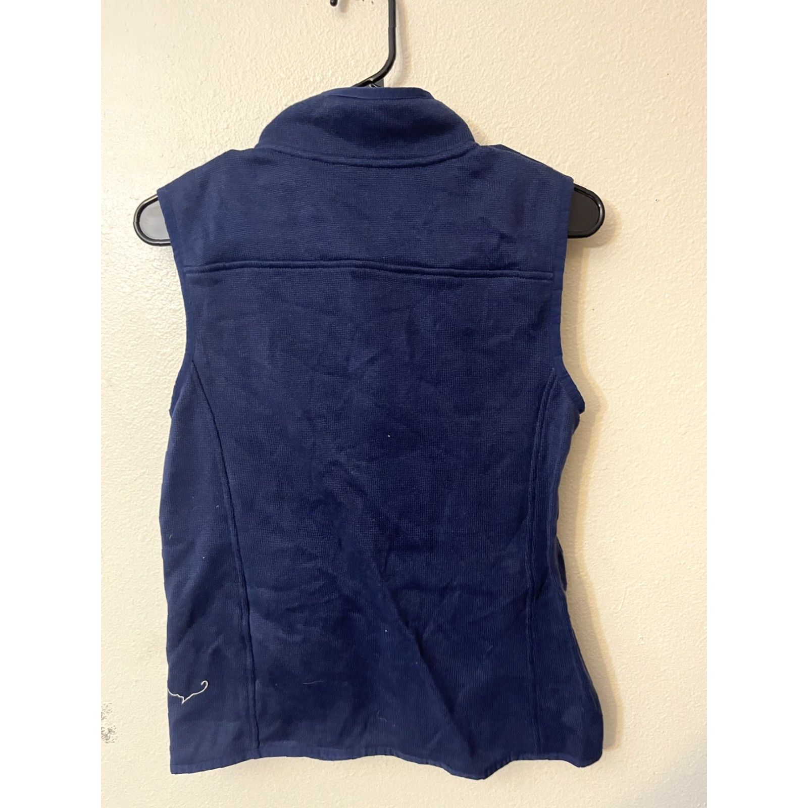 Vineyard Vines Vineyard Vines Vest Womens Medium Blue Fleece Outdoor Campcore Full Zip Size M / US 6-8 / IT 42-44 - 3 Thumbnail