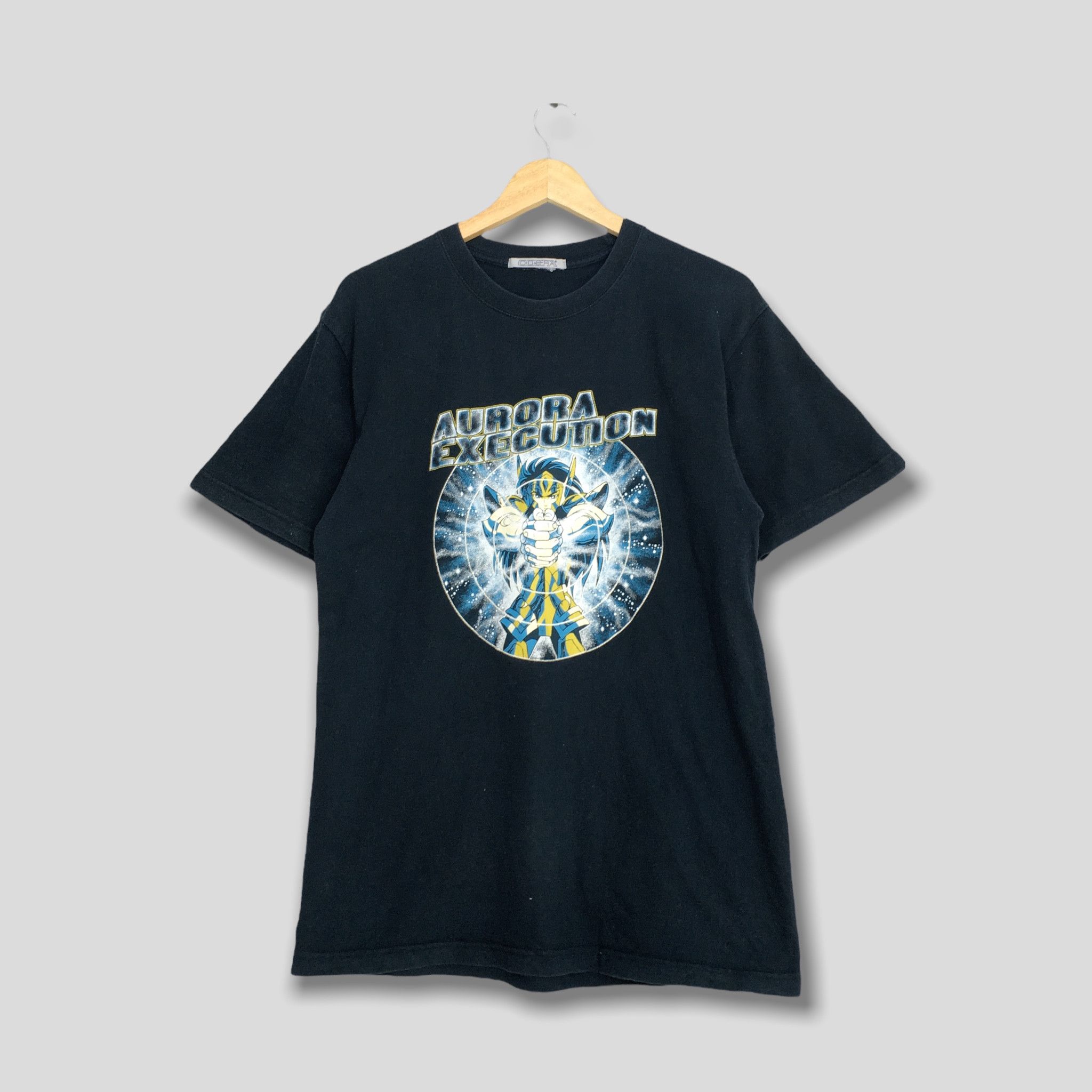 Anime Aurora Execution Aquarius Camus Anime Japanese Tshirt M Size US M / EU 48-50 / 2 - 1 Thumbnail