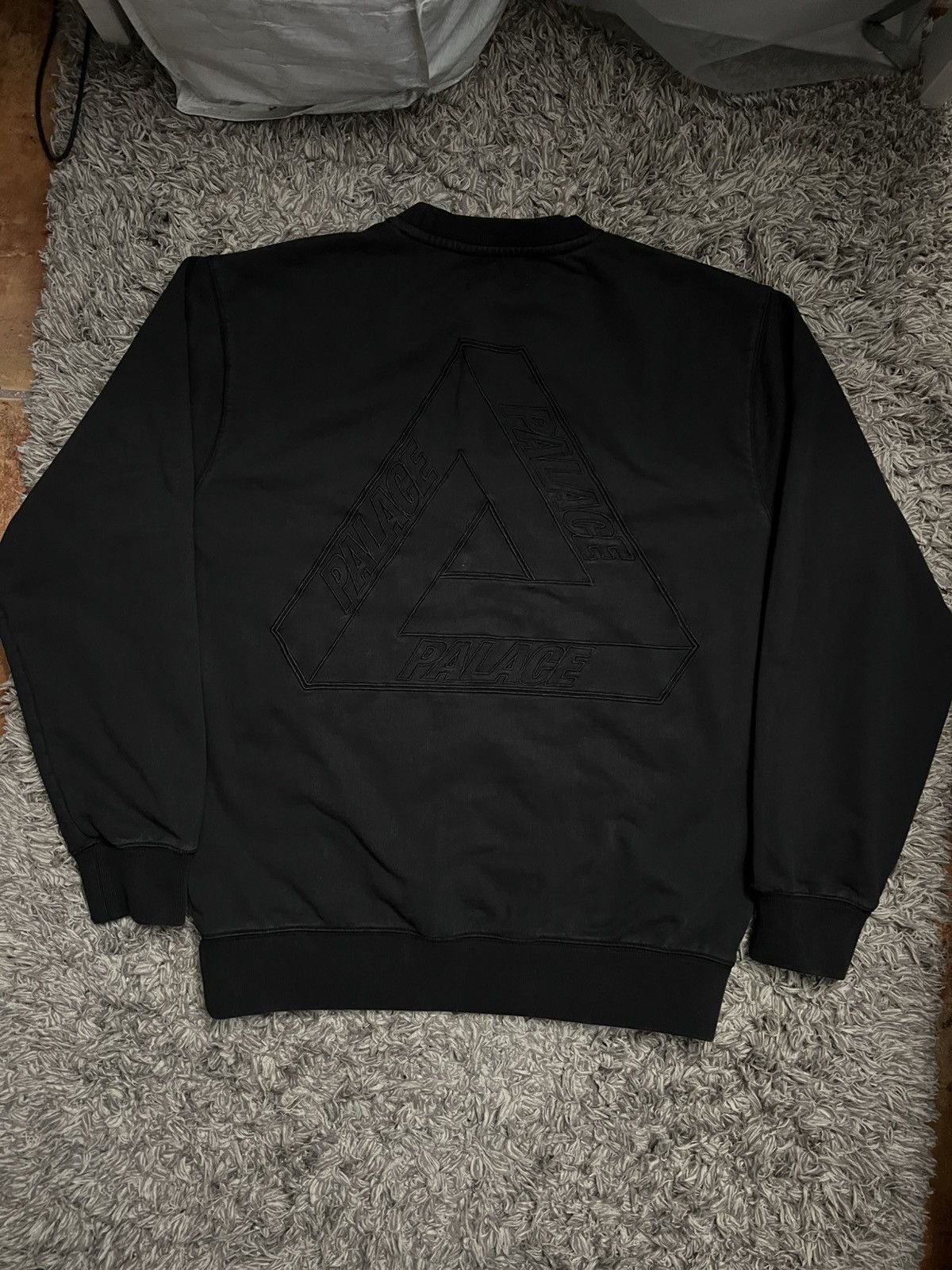 Palace Palace Tri Stitch Crewneck - black Size US M / EU 48-50 / 2 - 3 Thumbnail