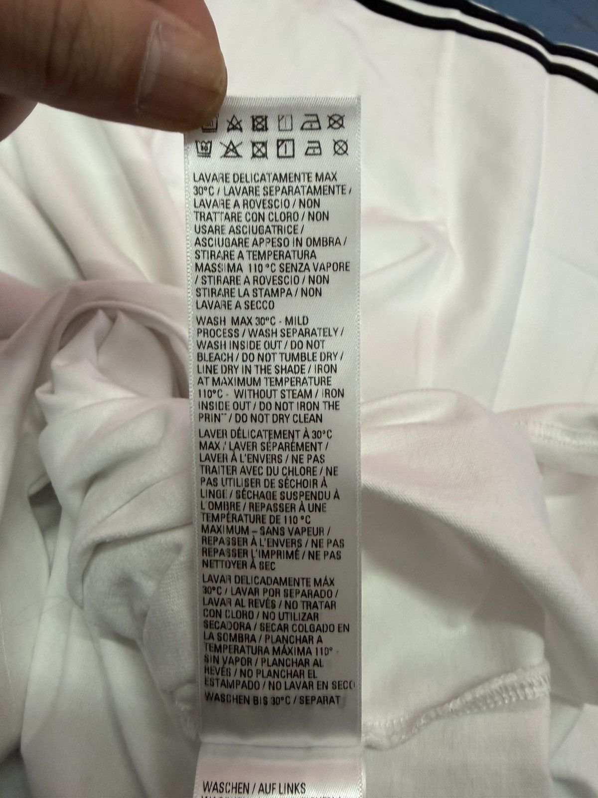 Adidas × Balenciaga BALENCIAGA X ADIDAS WHITE TEE Size US XXL / EU 58 / 5 - 6 Thumbnail
