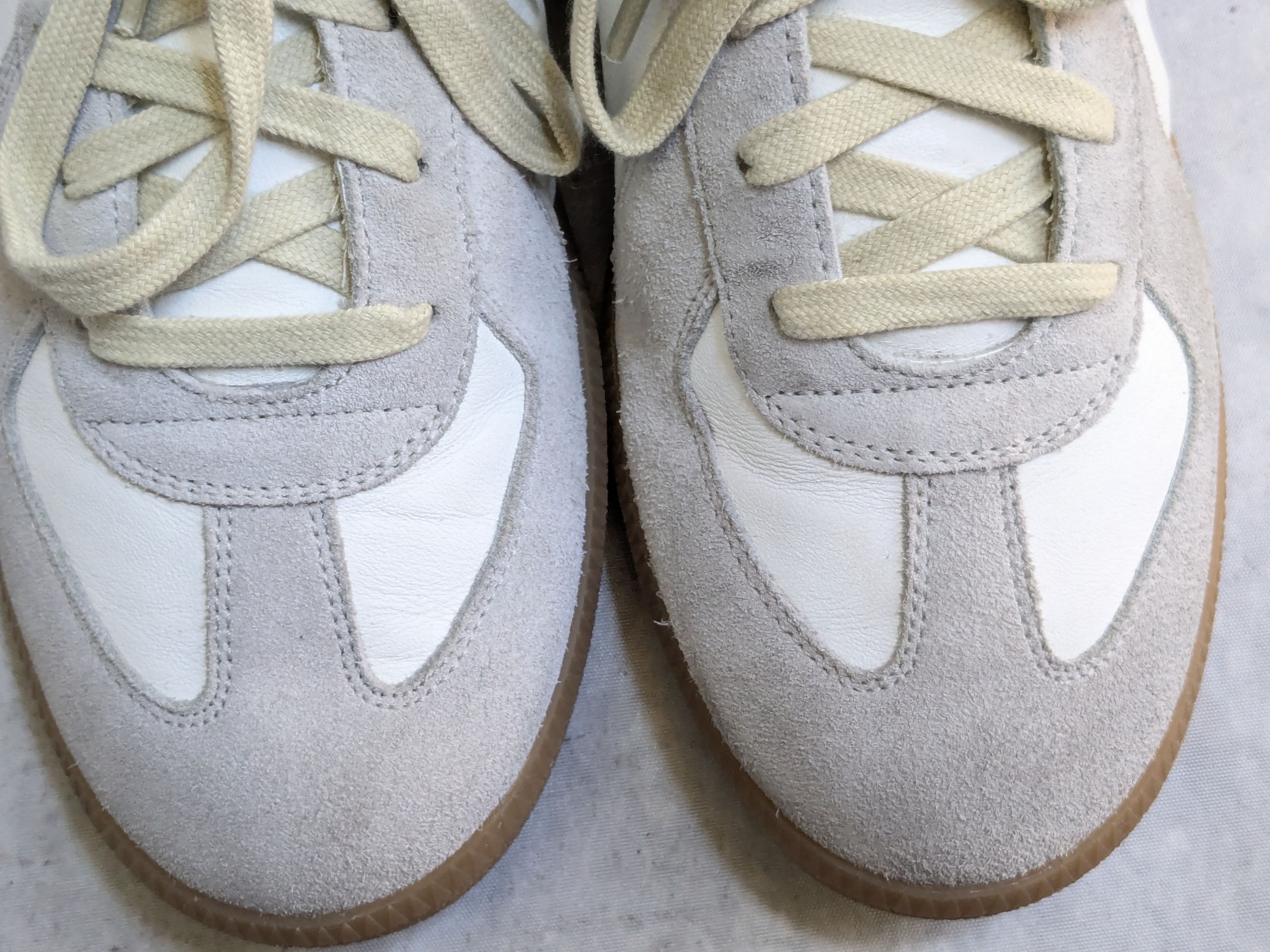 Maison Margiela Maison Margiela Replica GAT 11 44 White Gray Gum Low Tops Size US 11 / EU 44 - 4 Thumbnail