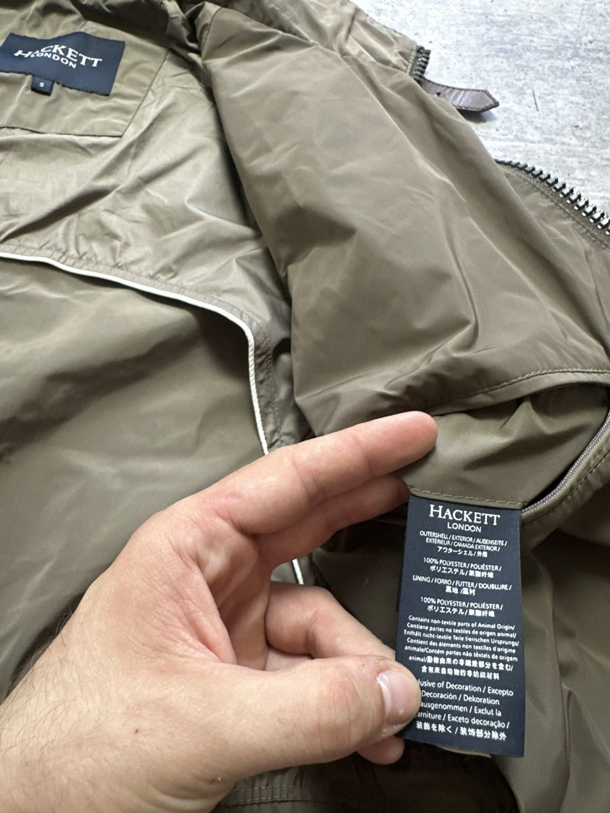 Hackett Hackett London Farnham Nylon Multipocket Jacket Old money Size US S / EU 44-46 / 1 - 12 Thumbnail