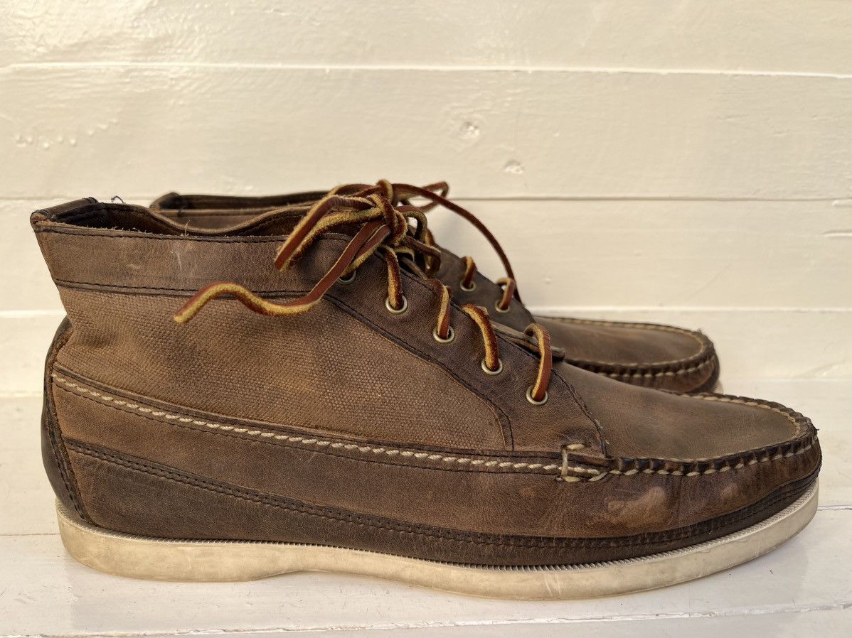 Red Wing Red Wing boots Wabasha 9191 Leather Waxed canvas Made in USA Size US 11.5 / EU 44-45 - 6 Thumbnail