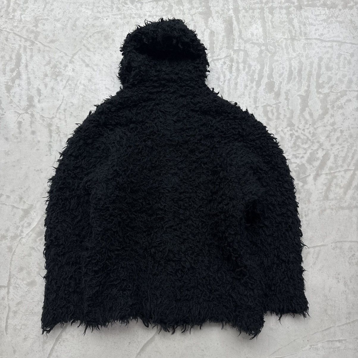 Balenciaga Balenciaga Faux Fur Button Up Hoodie Size US M / EU 48-50 / 2 - 2 Thumbnail