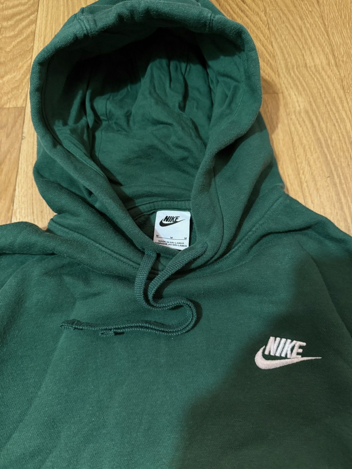 Nike Nike Green Hoodie Size US M / EU 48-50 / 2 - 4 Thumbnail
