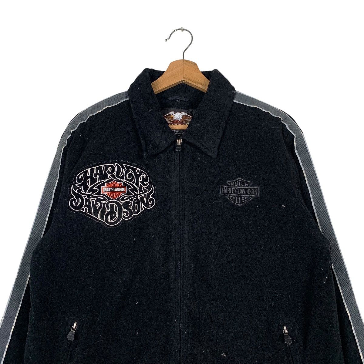 Harley Davidson Vintage Harley Davidson Big Logo Jacket Size US S / EU 44-46 / 1 - 2 Thumbnail