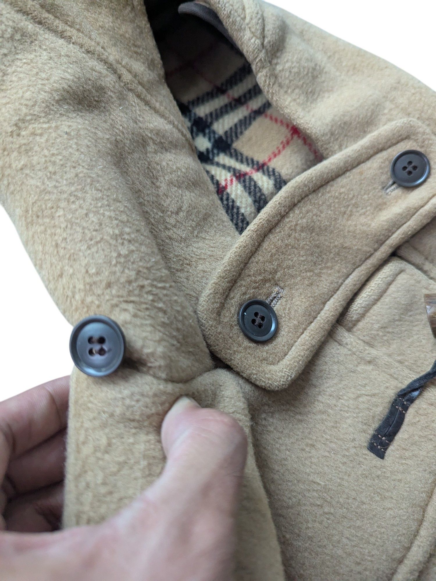 Burberry Authentic Burberry Wool Duffle Coat Hoodie Size US M / EU 48-50 / 2 - 24 Thumbnail
