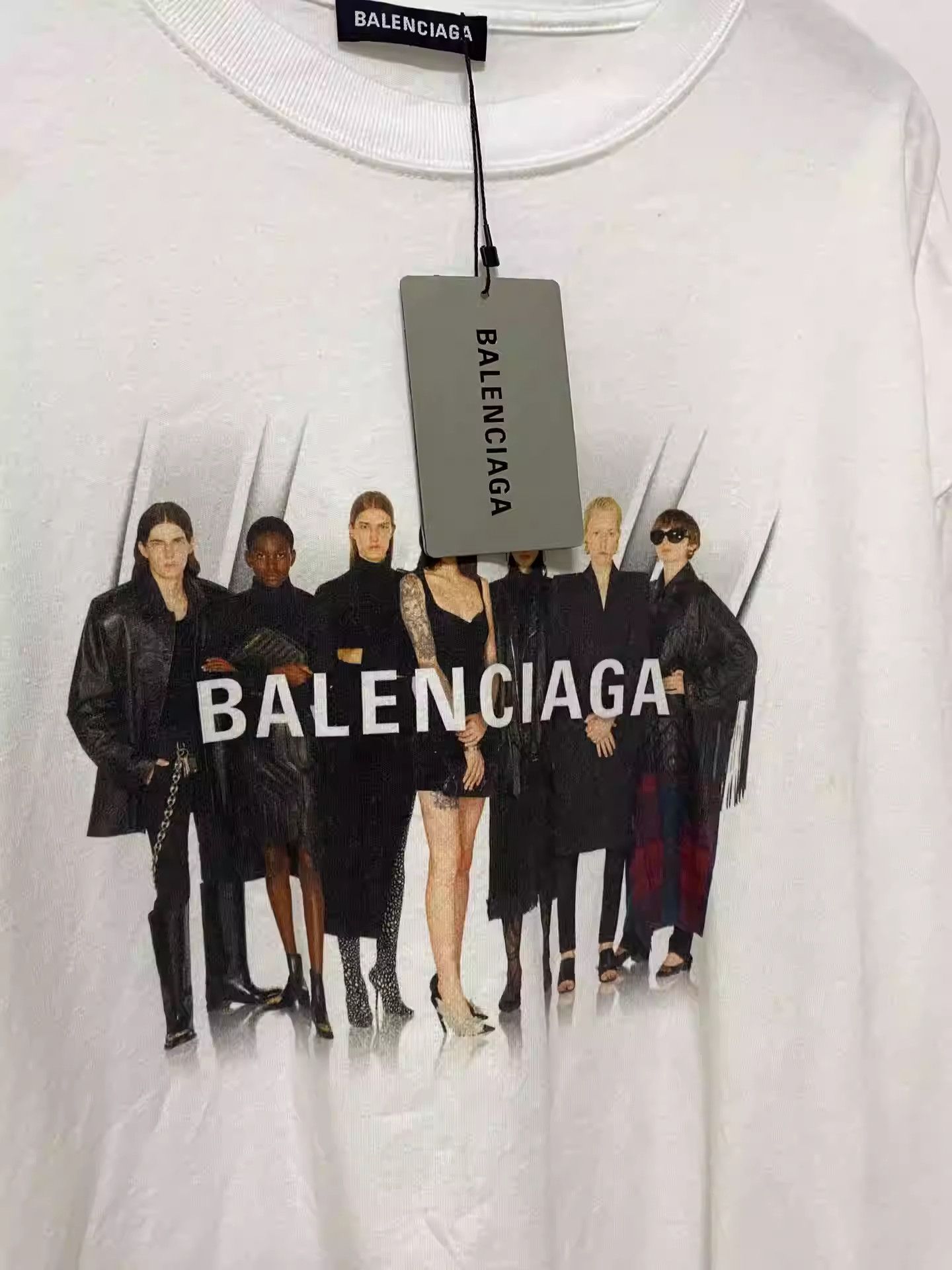 Balenciaga Balenciaga Portrait Band Short Sleeve Size US M / EU 48-50 / 2 - 3 Thumbnail
