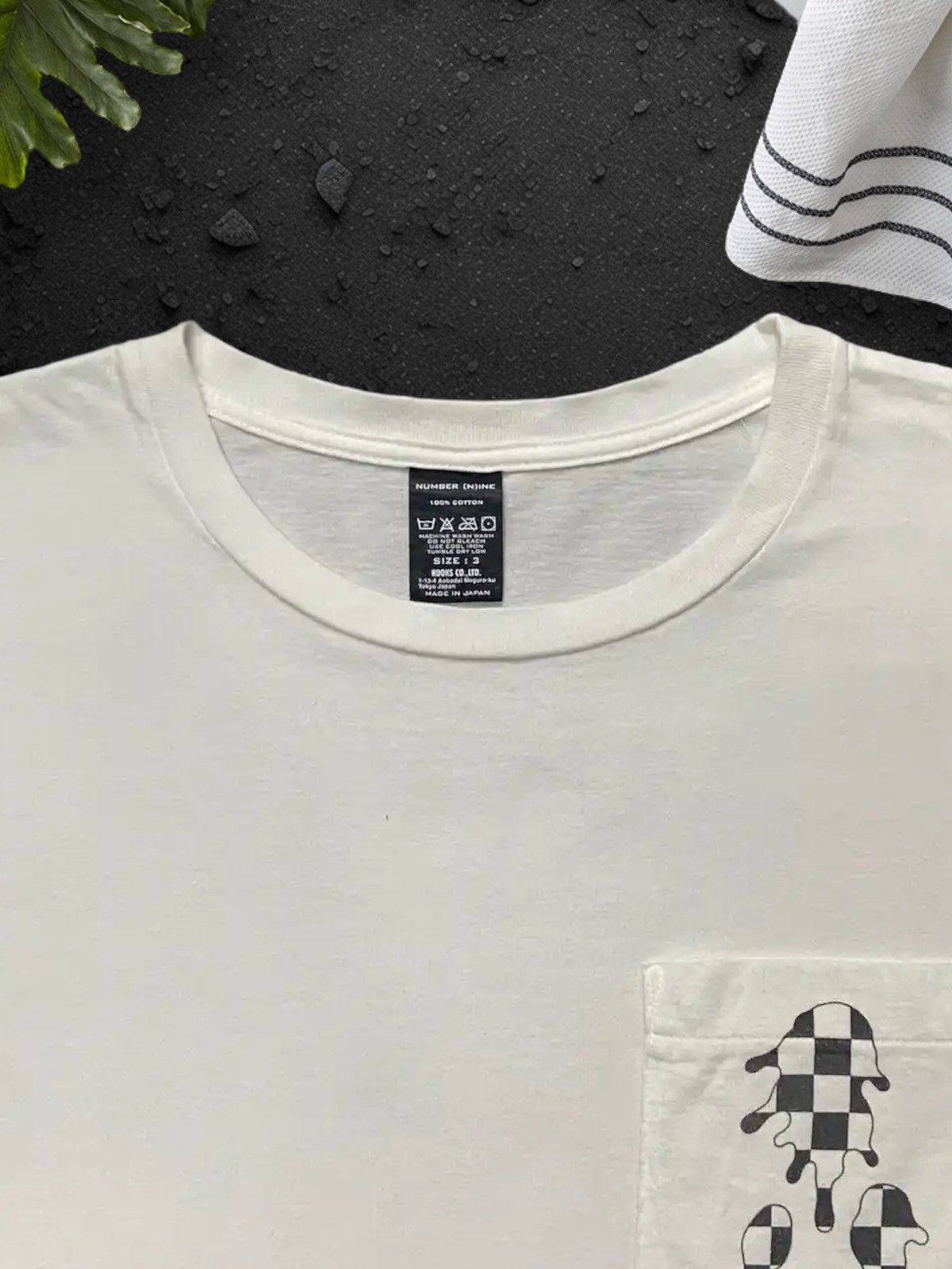 Number (N)ine SS08 Number Nine Checkered Pocket Tees Size US M / EU 48-50 / 2 - 6 Thumbnail
