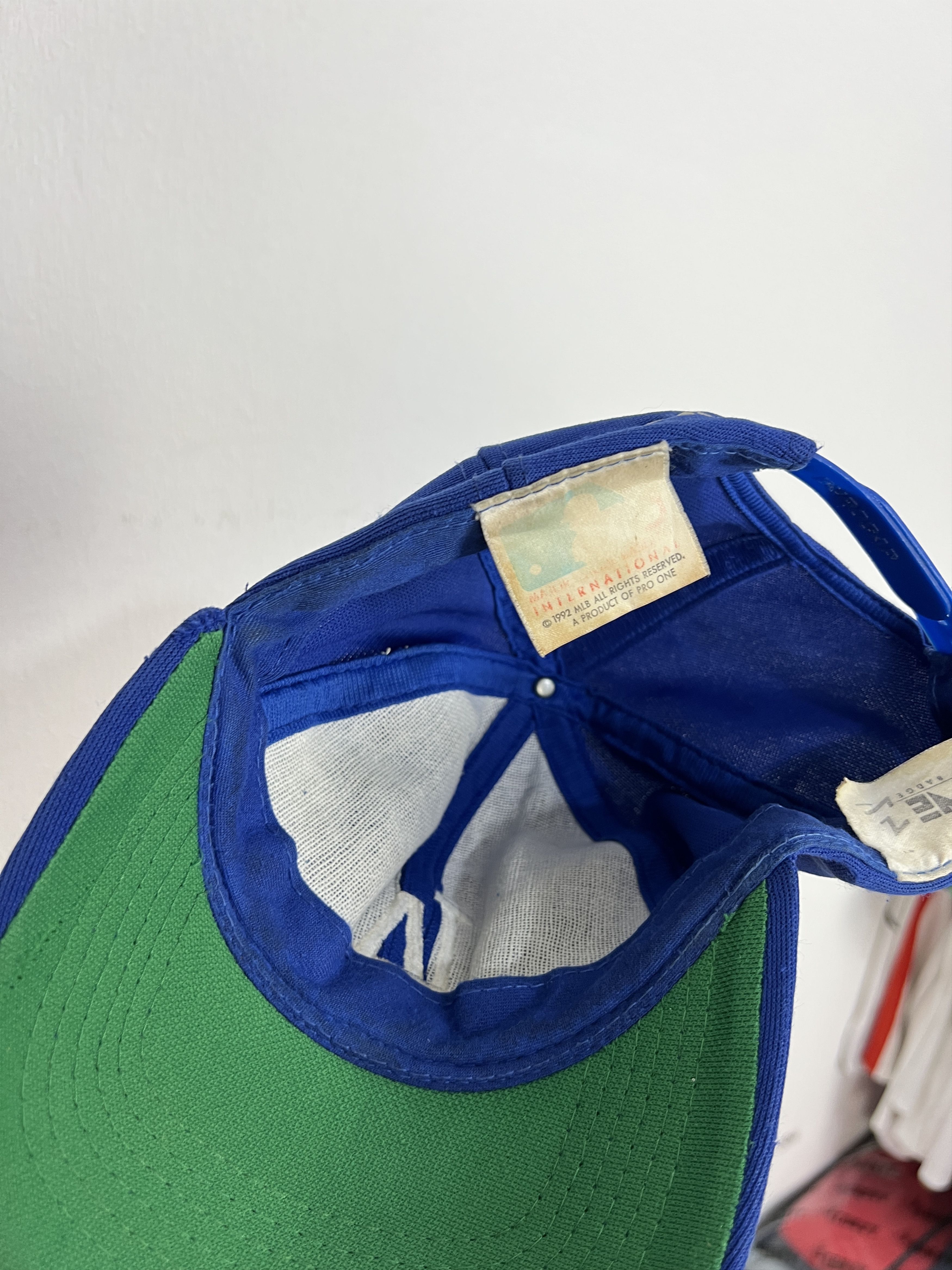 Vintage LA Dodgers Hat Twins Enterprise MLB Baseball Snapback Cap Size ONE SIZE - 7 Thumbnail