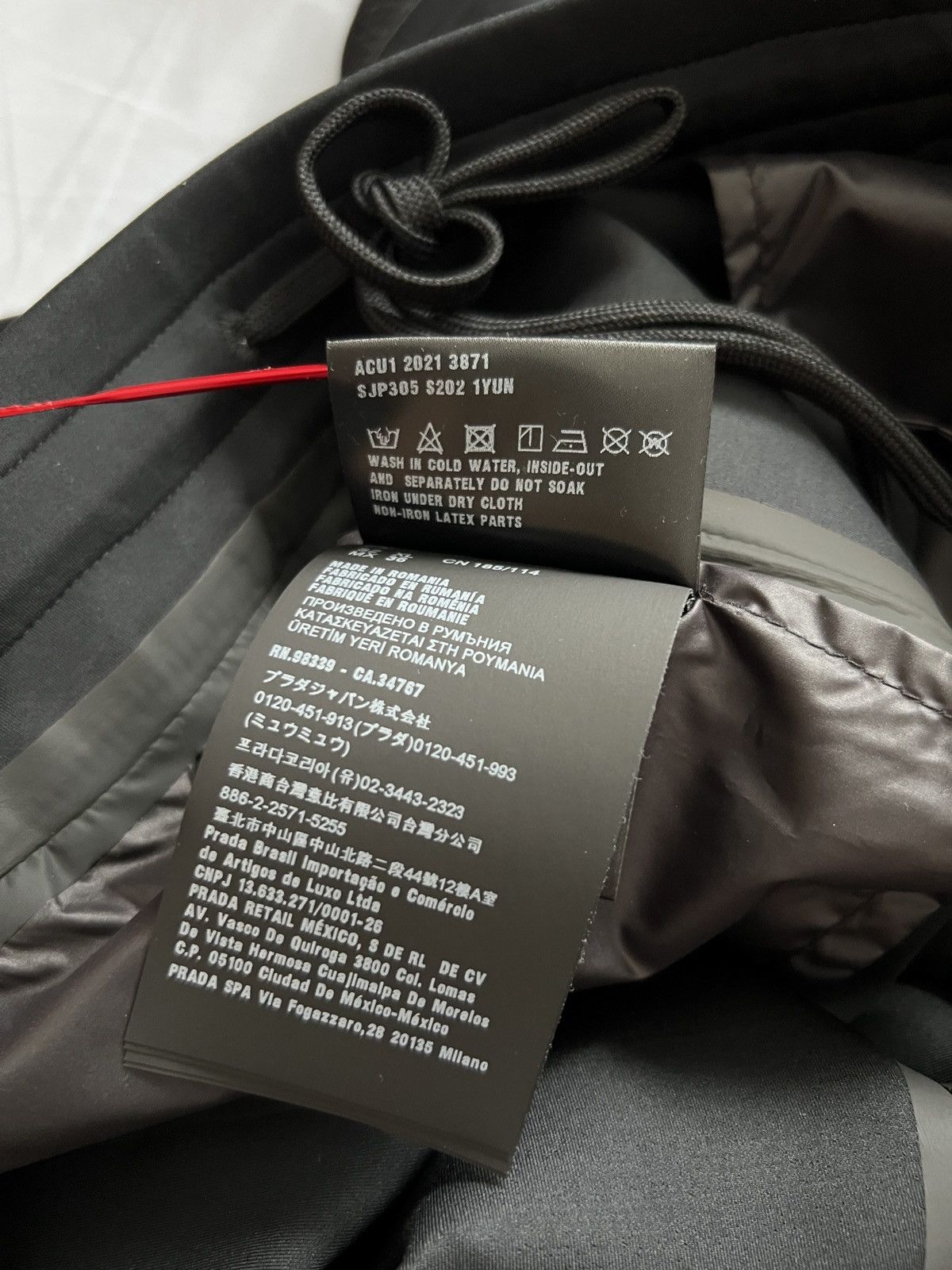 Prada 🔥🔥 Prada Linea Rossa Black Double Jersey Pants Size US 36 / EU 52 - 10 Thumbnail