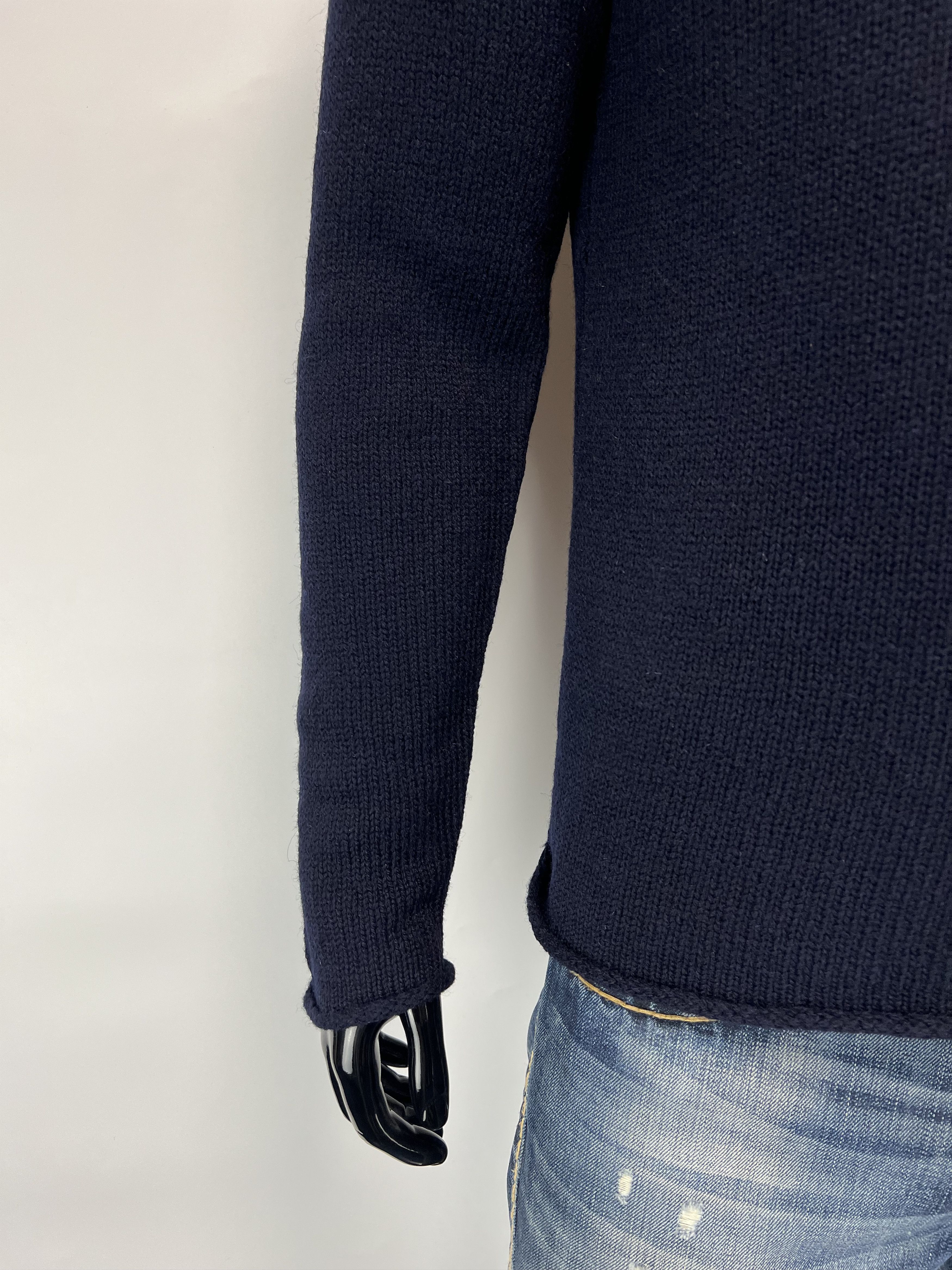 Norse Projects ‘Thore N Intarsia’ 100% Wool Knitted Sweater Big Logo Size US M / EU 48-50 / 2 - 9 Thumbnail