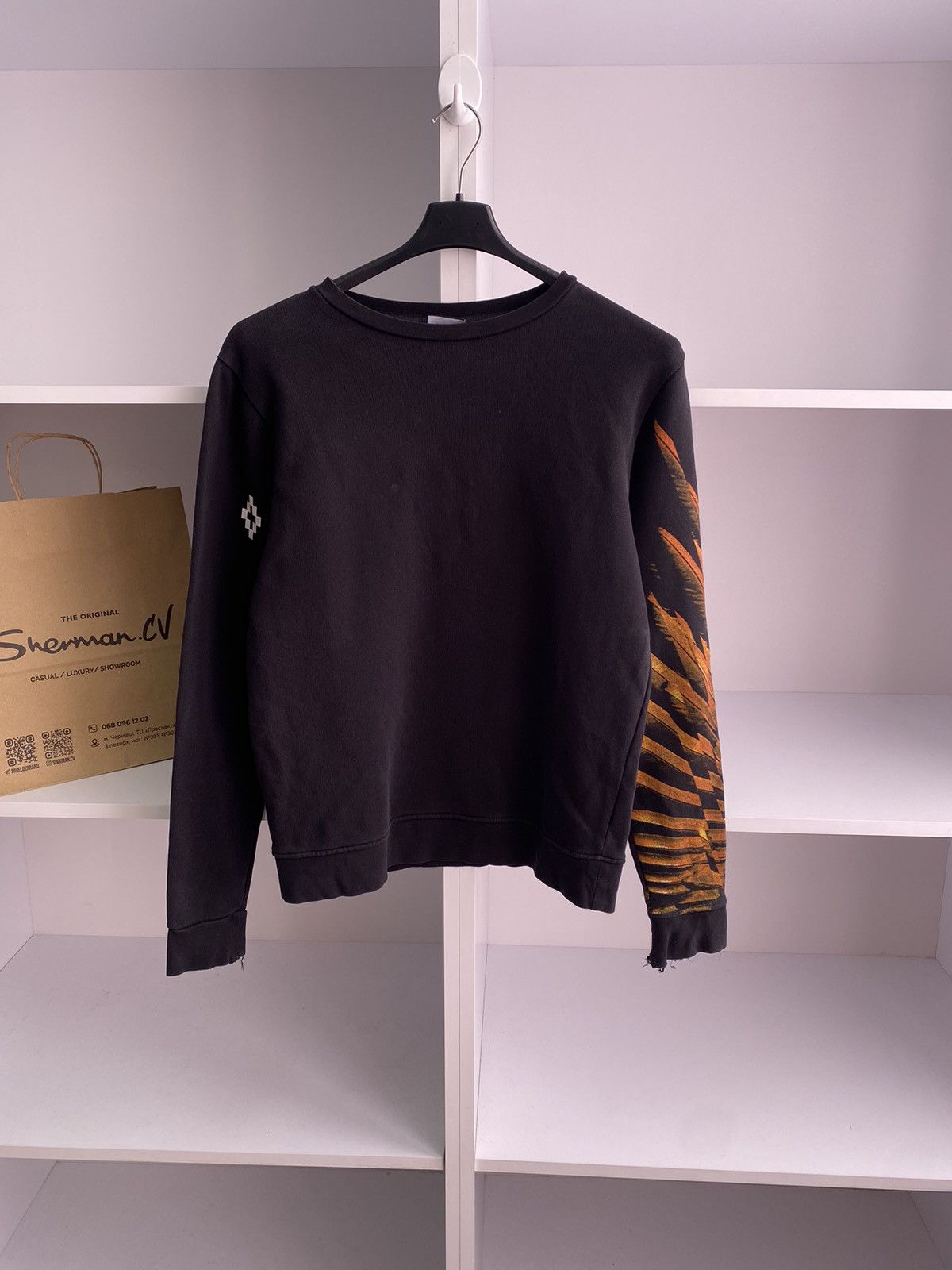 Marcelo Burlon × Vintage Vintage Marcelo Burlon County Of Milan Crew Neck sweatshirt Size US S / EU 44-46 / 1 - 3 Thumbnail