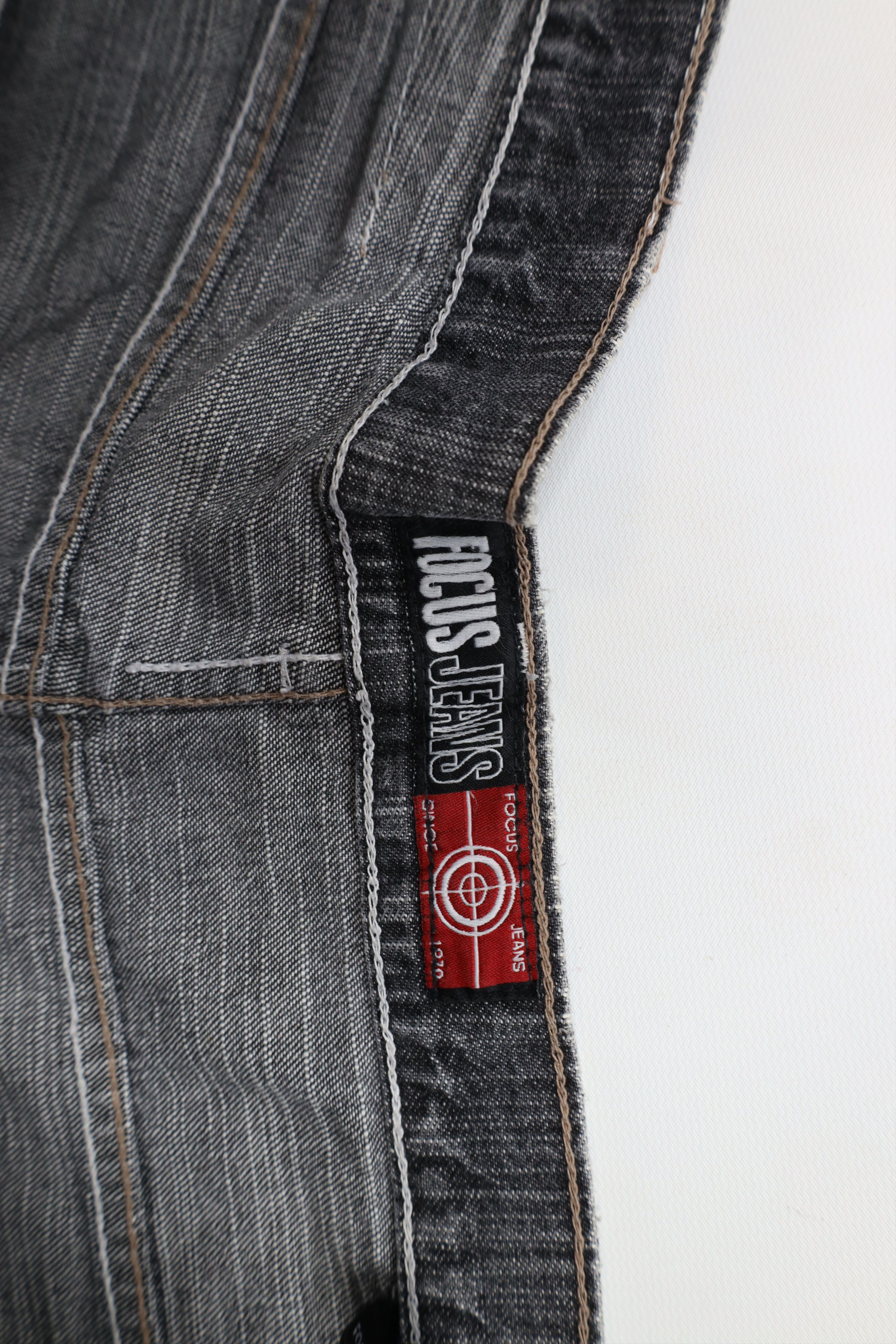 Vintage Vintage 90s Y2K Streetwear Patchwork Denim Jean Shorts Jorts Size US 38 / EU 54 - 9 Thumbnail