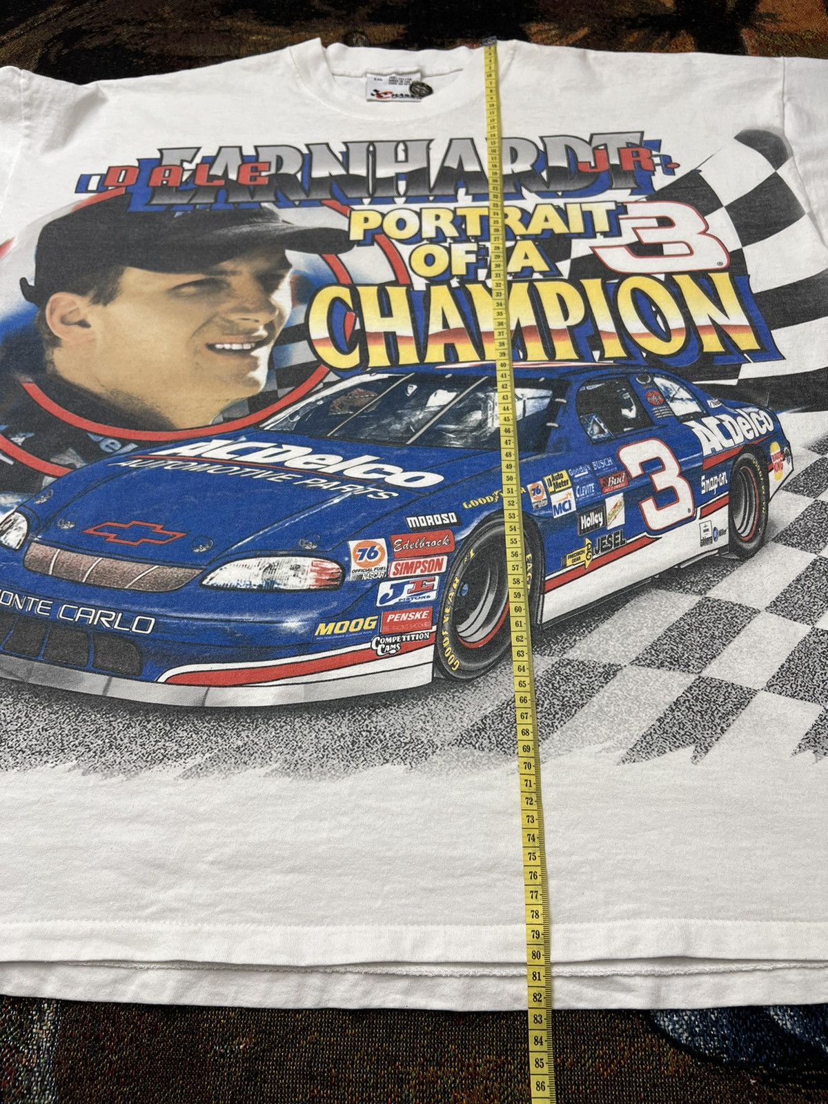 NASCAR Vintage Dale Earnhardt Champion AOP Tee Size US XXL / EU 58 / 5 - 7 Thumbnail