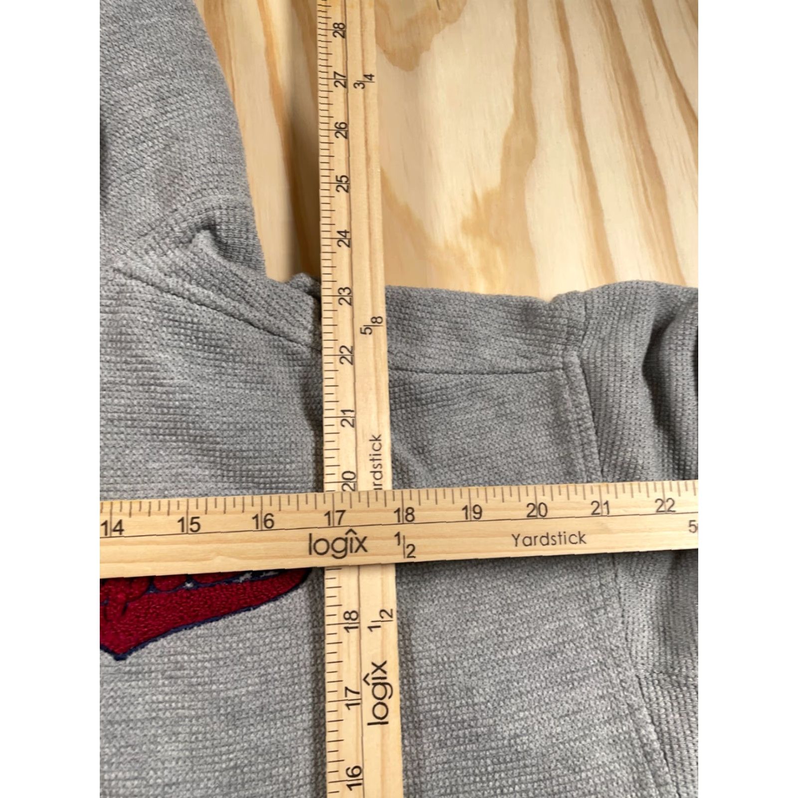 Vintage VINTAGE Cuffy's Cape Cod Hoodie Shirt Adult Medium Gray Heavy Pique Cotton Sweatshirt Embroidered Logo Mens Size US M / EU 48-50 / 2 - 7 Thumbnail