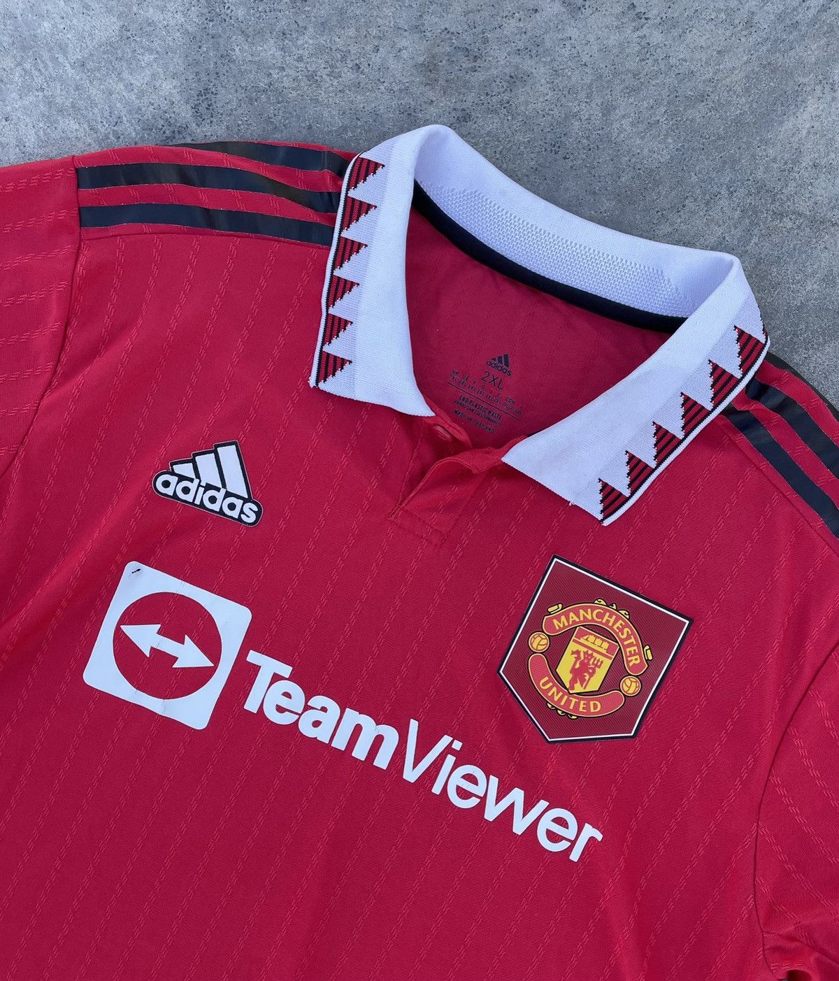 Other MANCHESTER UNITED 2023 SOCCER Y2K FOOTBALL JERSEY BLOKECORE Size US L / EU 52-54 / 3 - 8 Thumbnail