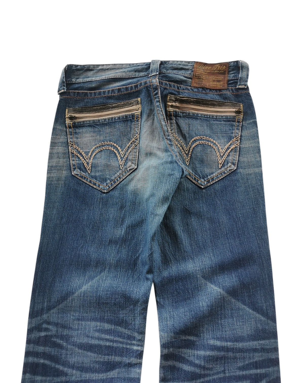 Edwin Vintage Edwin distressed, denim jeans Size US 30 / EU 46 - 7 Thumbnail