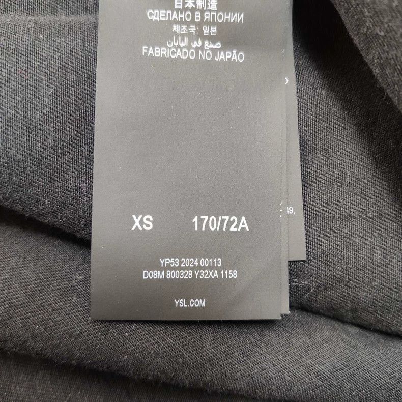 Saint Laurent Paris Saint Laurent ParisBlack long-sleeved shirt 2504-Nextarrow Size US XS / EU 42 / 0 - 6 Thumbnail