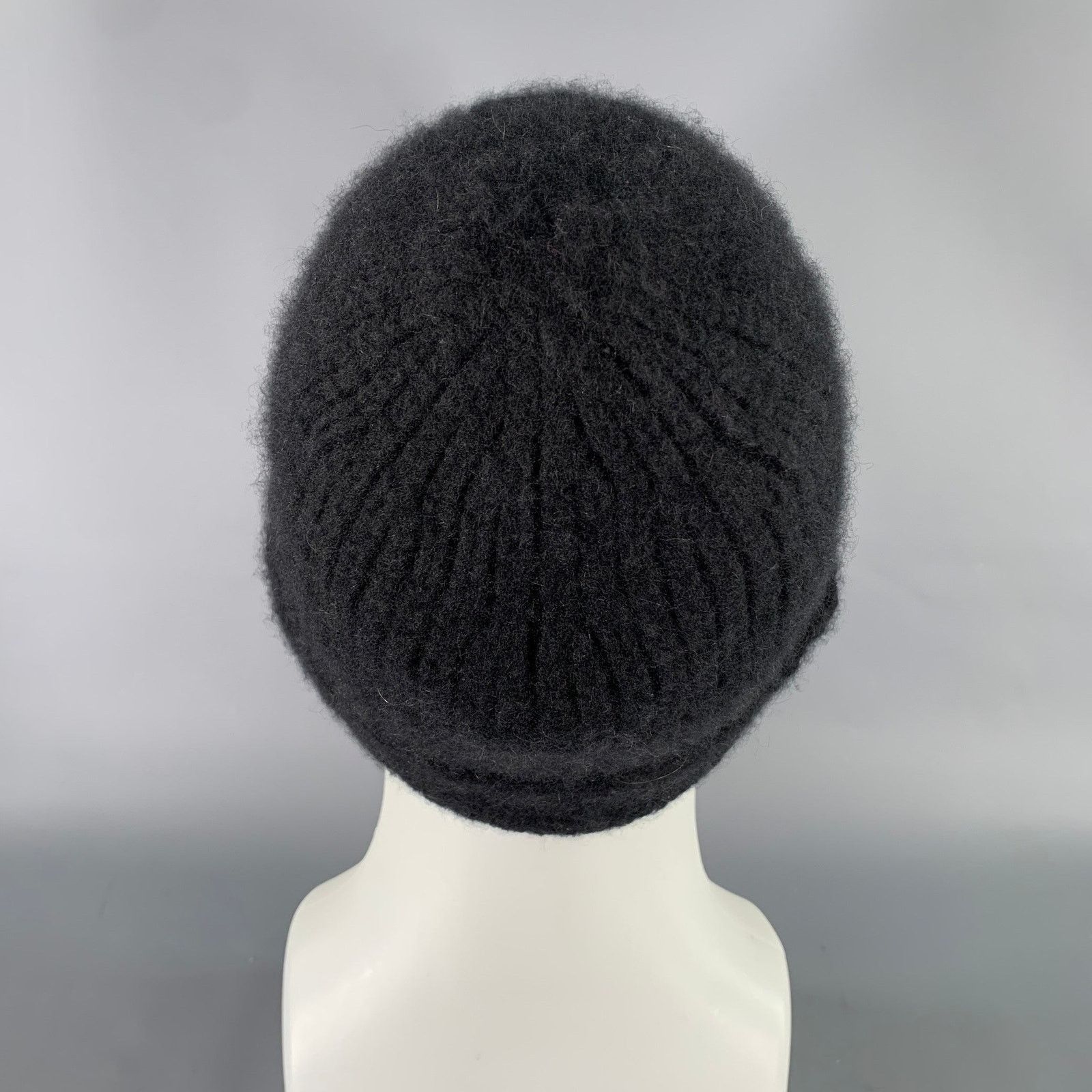 Celine CELINE Size One Size Black Cashmere - Silk Hats Size ONE SIZE - 4 Thumbnail
