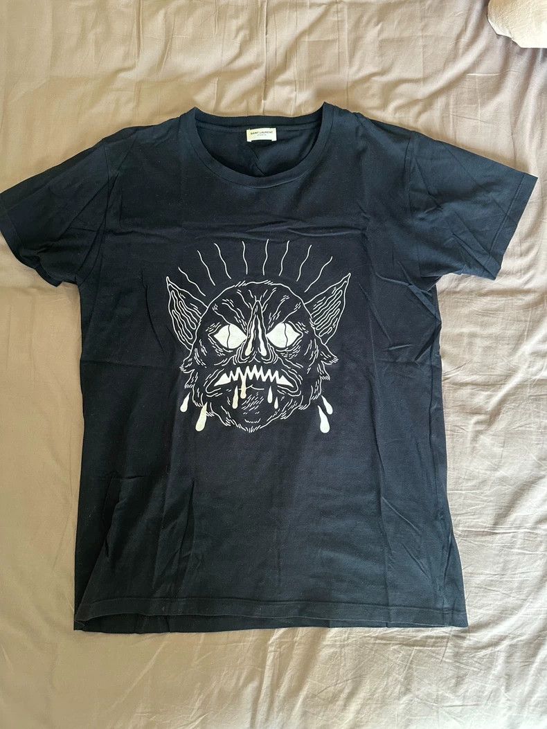 Saint Laurent Paris Saint laurent paris Little Monster T-shirt 2506-Nextarrow Size US M / EU 48-50 / 2 - 1 Thumbnail