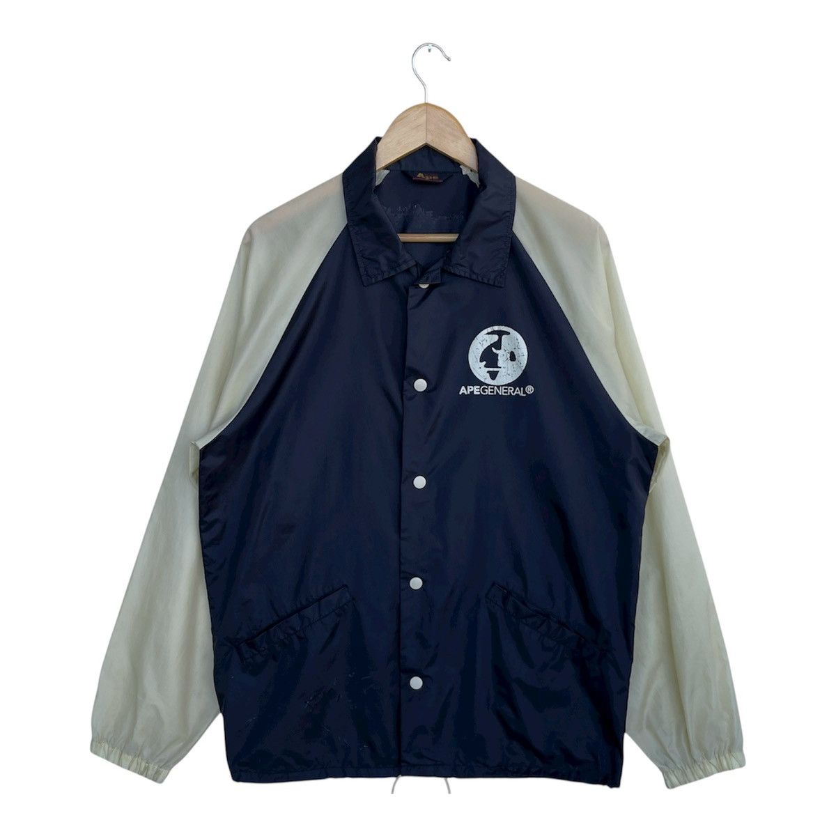 Bape Vintage Bathing Ape Coach Jacket Size US M / EU 48-50 / 2 - 1 Thumbnail