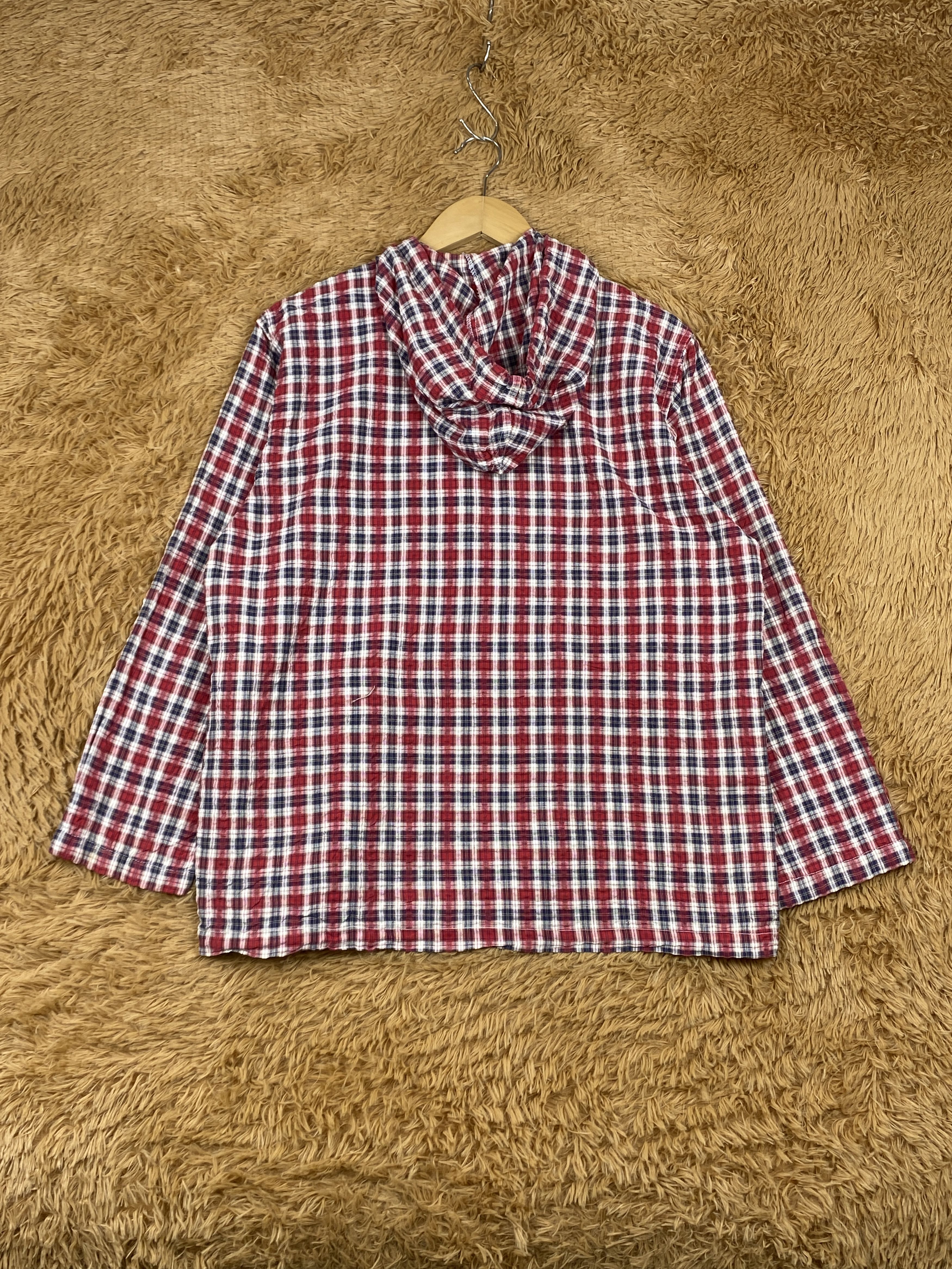 Japanese Brand × Vintage Vintage Finch Japanese Brand Hoodie Flannel Jacket Size US S / EU 44-46 / 1 - 5 Thumbnail