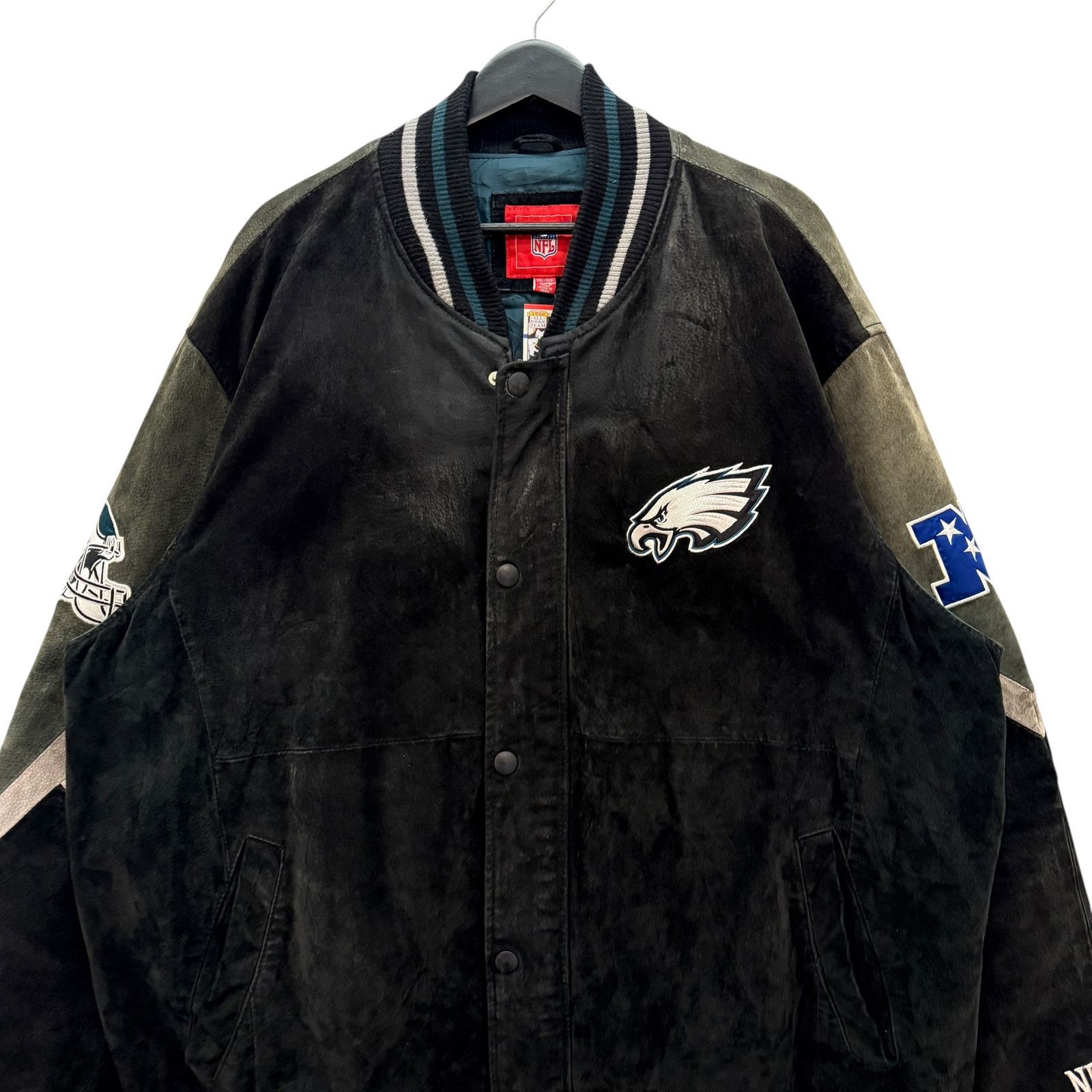 NFL Vintage Philadelphia Eagles Bomber Jacket XXL Size US XXL / EU 58 / 5 - 2 Thumbnail