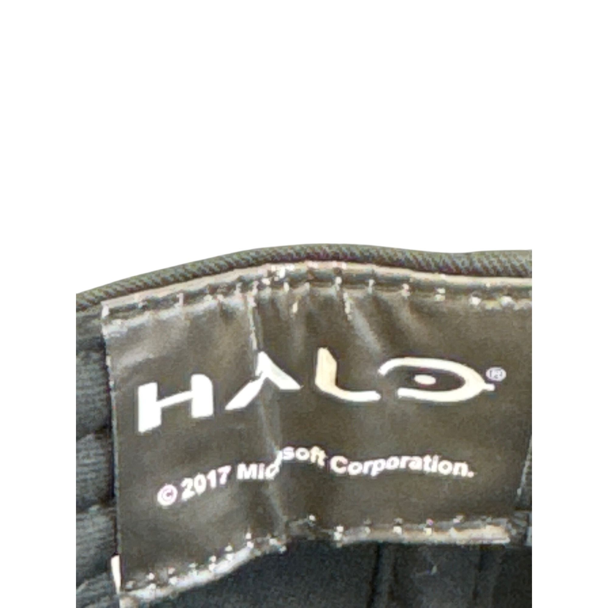 Halo Halo Master Chief Helmet Graphic Snapback Hat black SKU8200 Size ONE SIZE - 10 Thumbnail