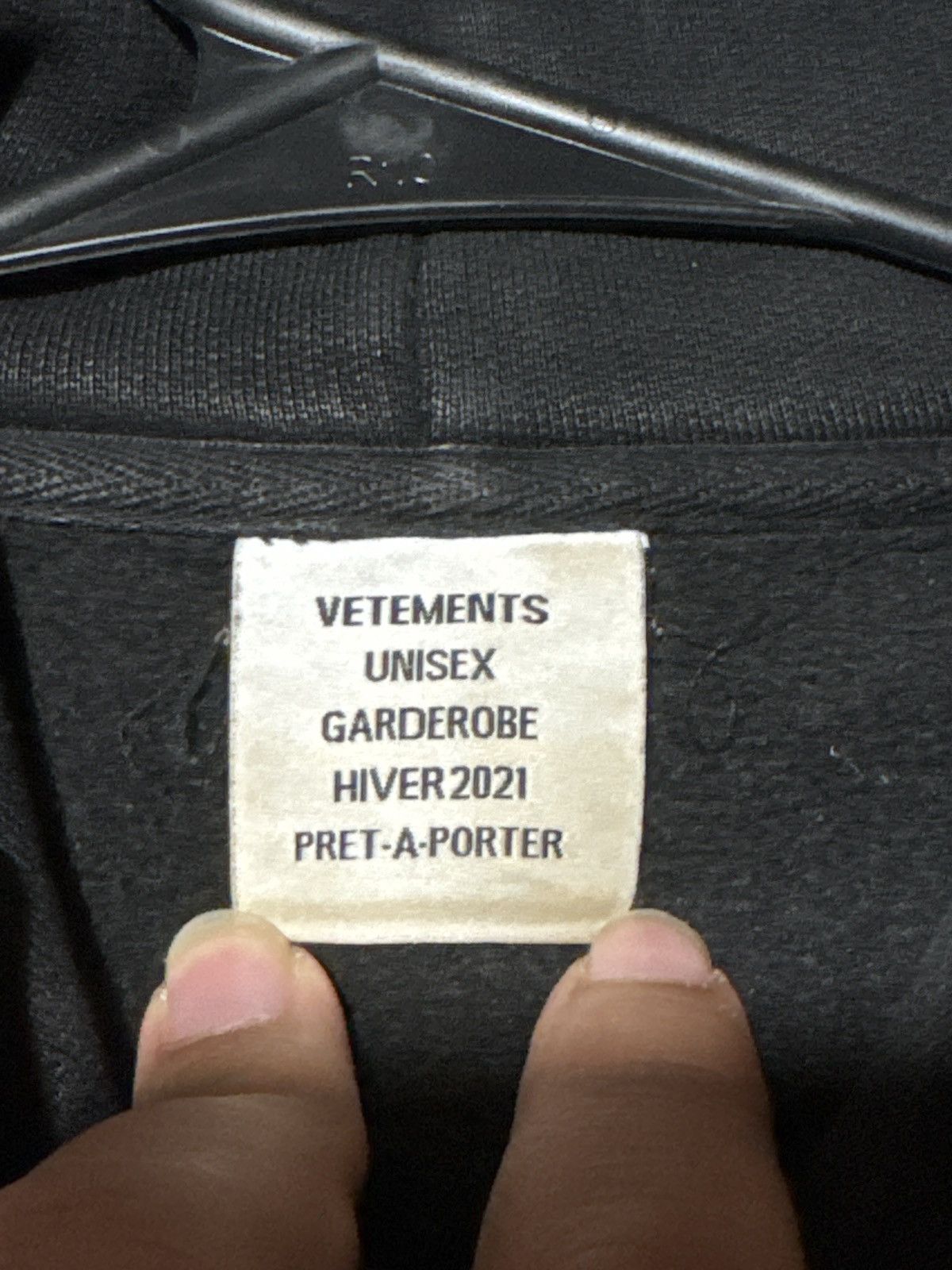 Vetements Vetements Front Back Hoodie Size US L / EU 52-54 / 3 - 3 Thumbnail