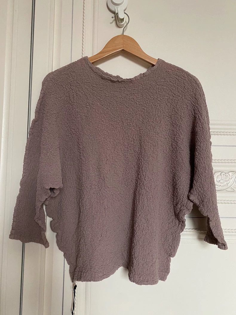 Issey Miyake issey miyake size:one size Mid-sleeved cauliflower top 250 Size XXS / US 00 / IT 34 - 1 Thumbnail