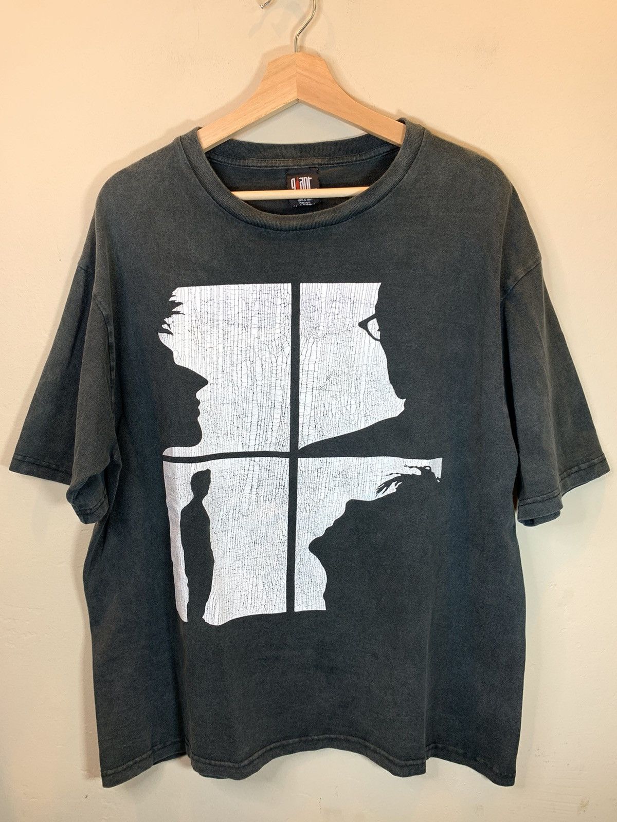 Band Tees RARE Vintage Bauhaus Resurrection Tour 90s Giant Faded Shirt Size US M / EU 48-50 / 2 - 1 Thumbnail