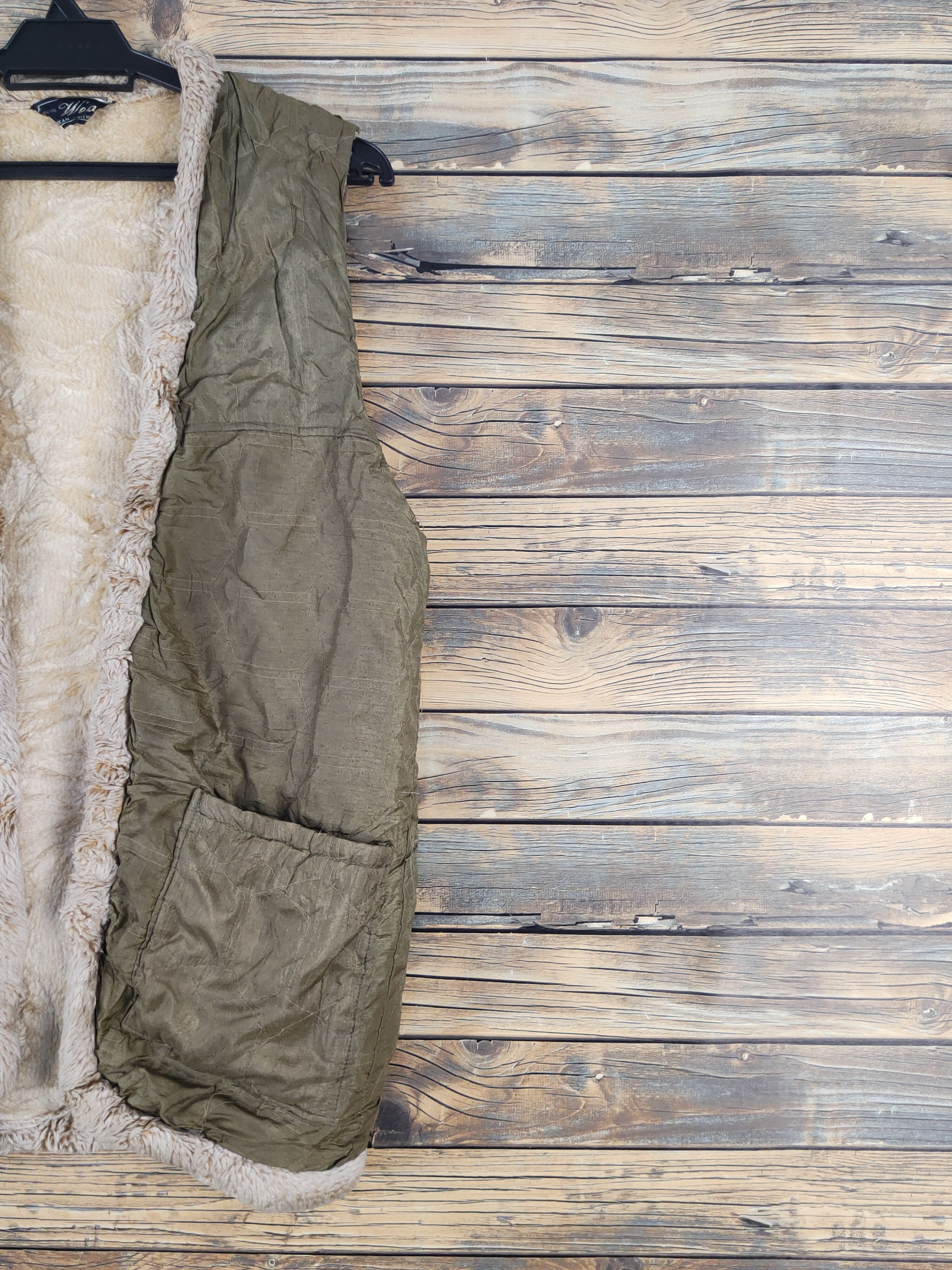 Japanese Brand × Vintage Vintage "Dream Friend"Japanese Brand Olive Fur Mohair Vests Size US M / EU 48-50 / 2 - 6 Thumbnail
