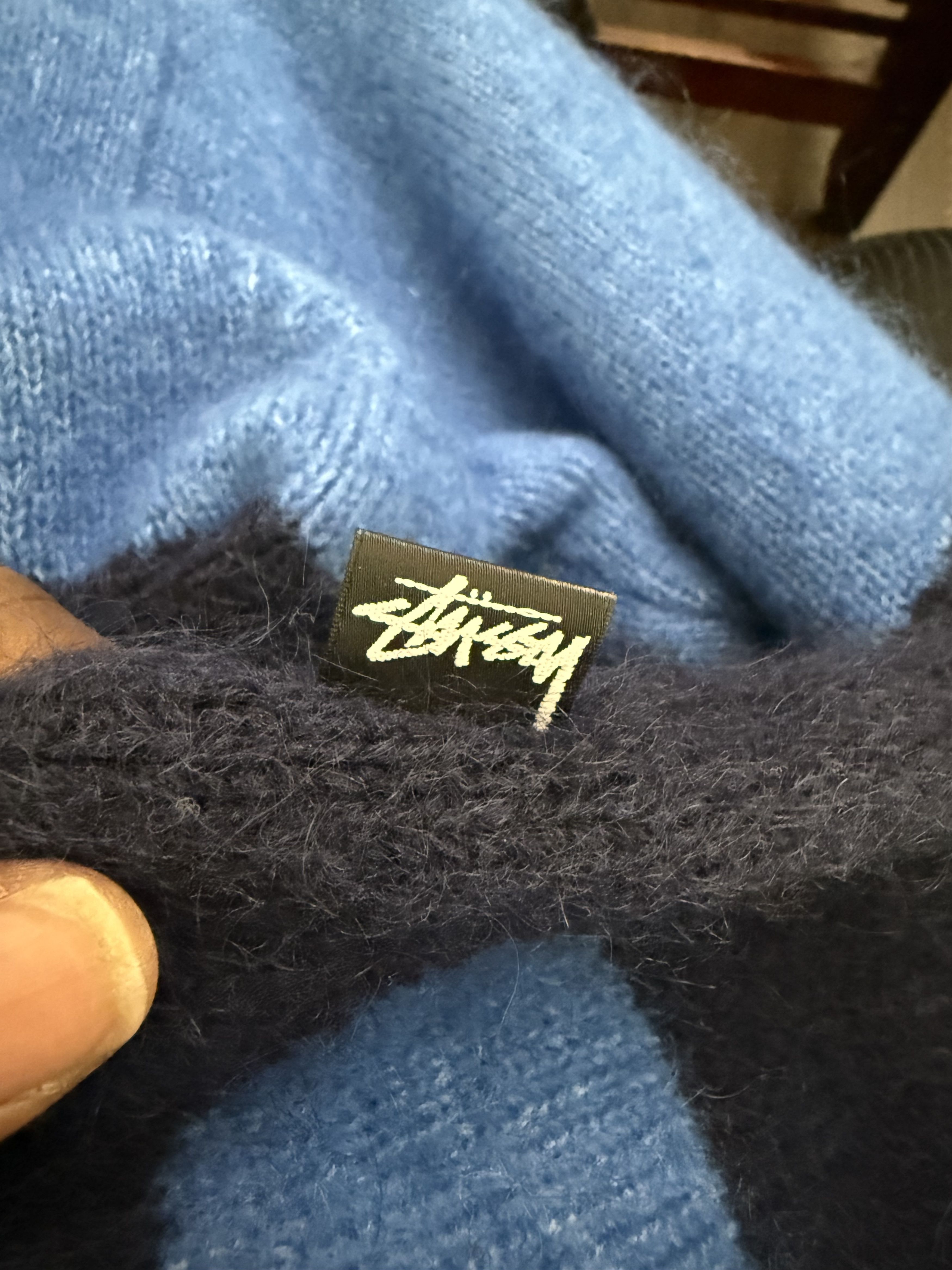 Stussy Stussy Dice Mohair Sweater Size US M / EU 48-50 / 2 - 4 Thumbnail