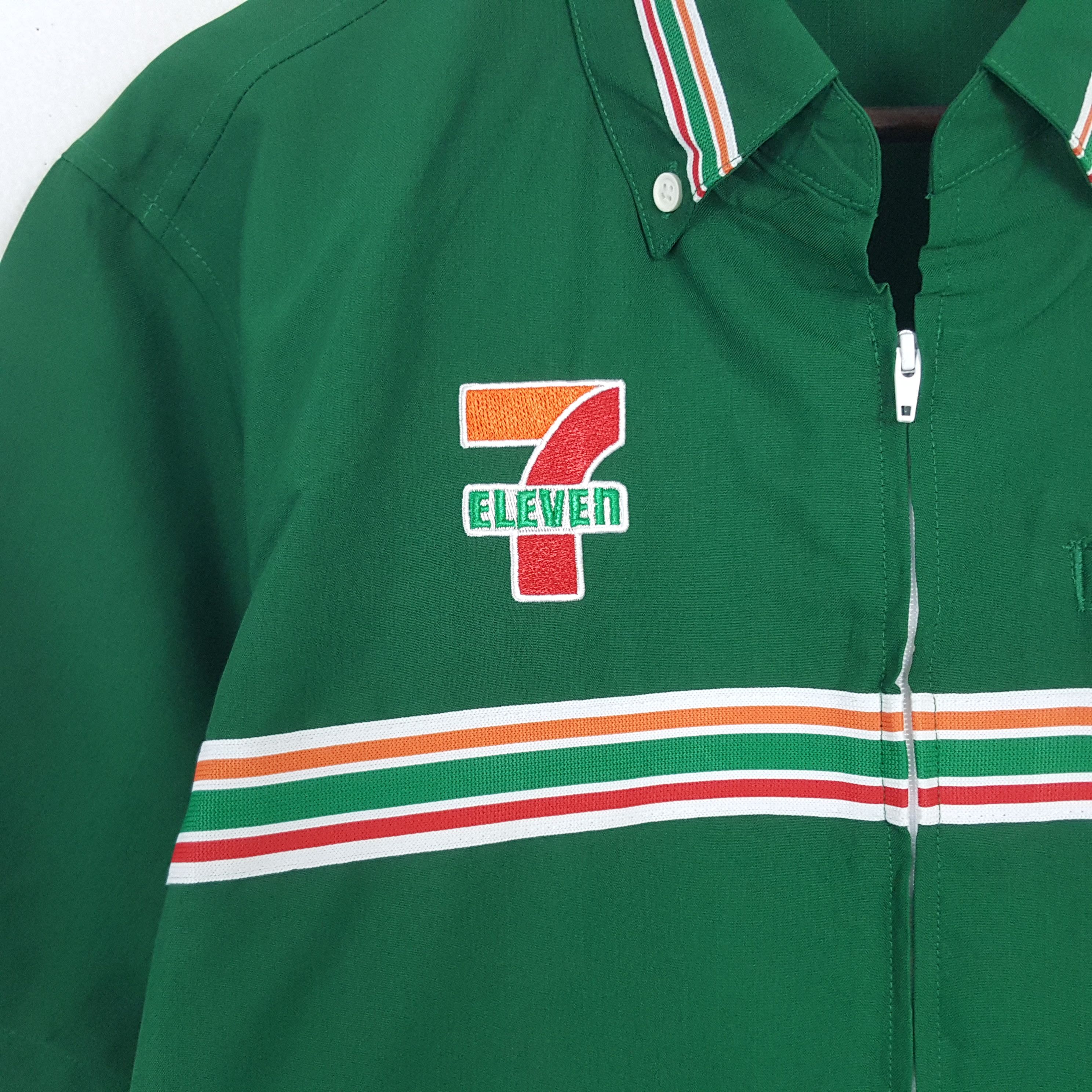 Japanese Brand × Vintage Vintage 7 Eleven Embroidery Logo Uniform Jacket Size US XL / EU 56 / 4 - 4 Thumbnail