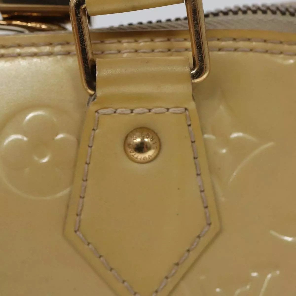 Louis Vuitton LOUIS VUITTON Monogram Vernis Alma GM Hand Bag Broncorail Size ONE SIZE - 5 Thumbnail